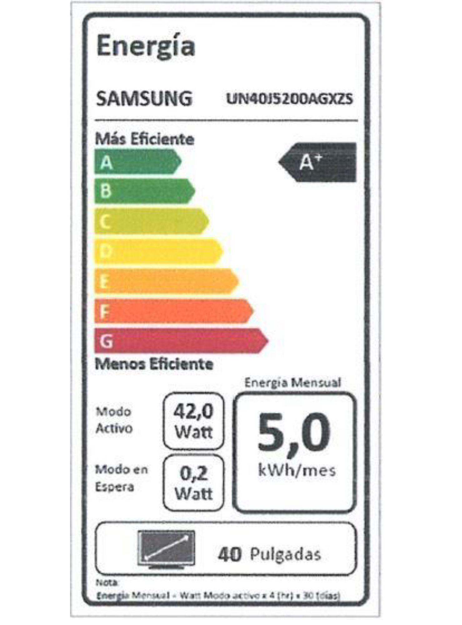 LED 40" Samsung Smart TV Full HD 40J5200-4