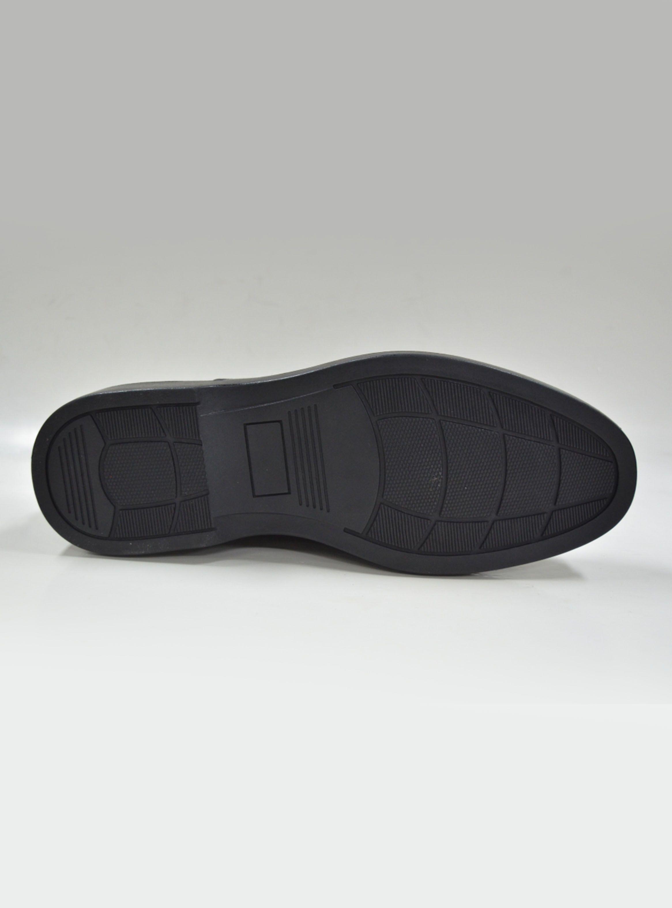 Zapatos de Vestir Sin  Cordón Liso  Cuero Hombre-4