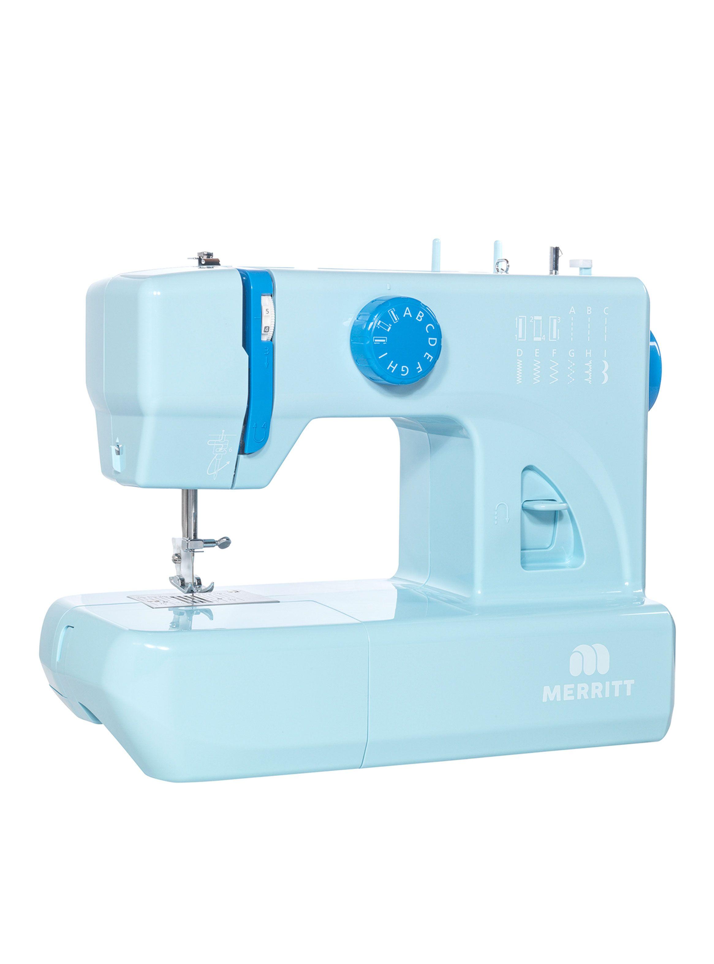 Máquina de Coser ME6 Celeste-1