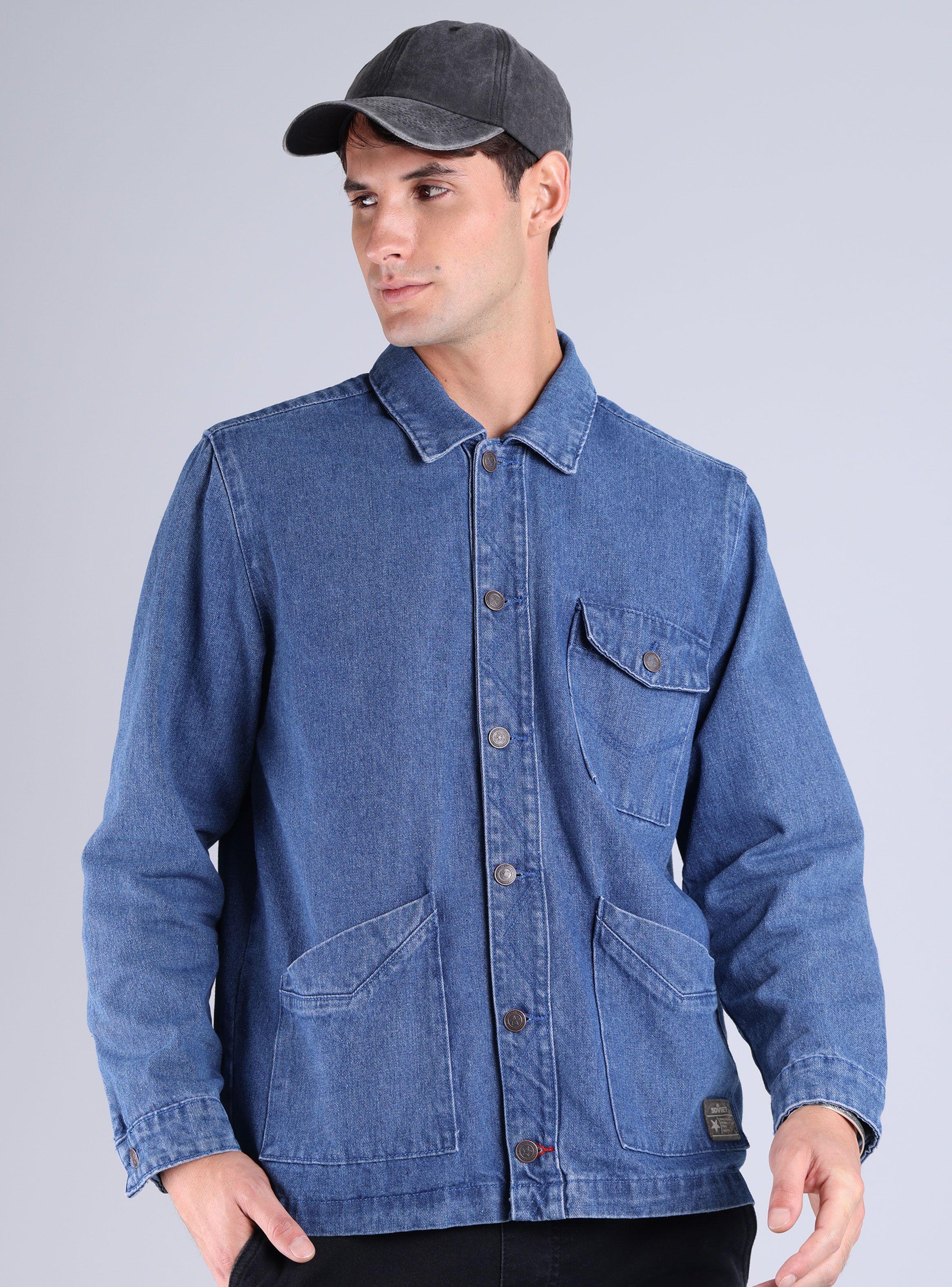 Chaqueta Denim Manga Larga Sport-2