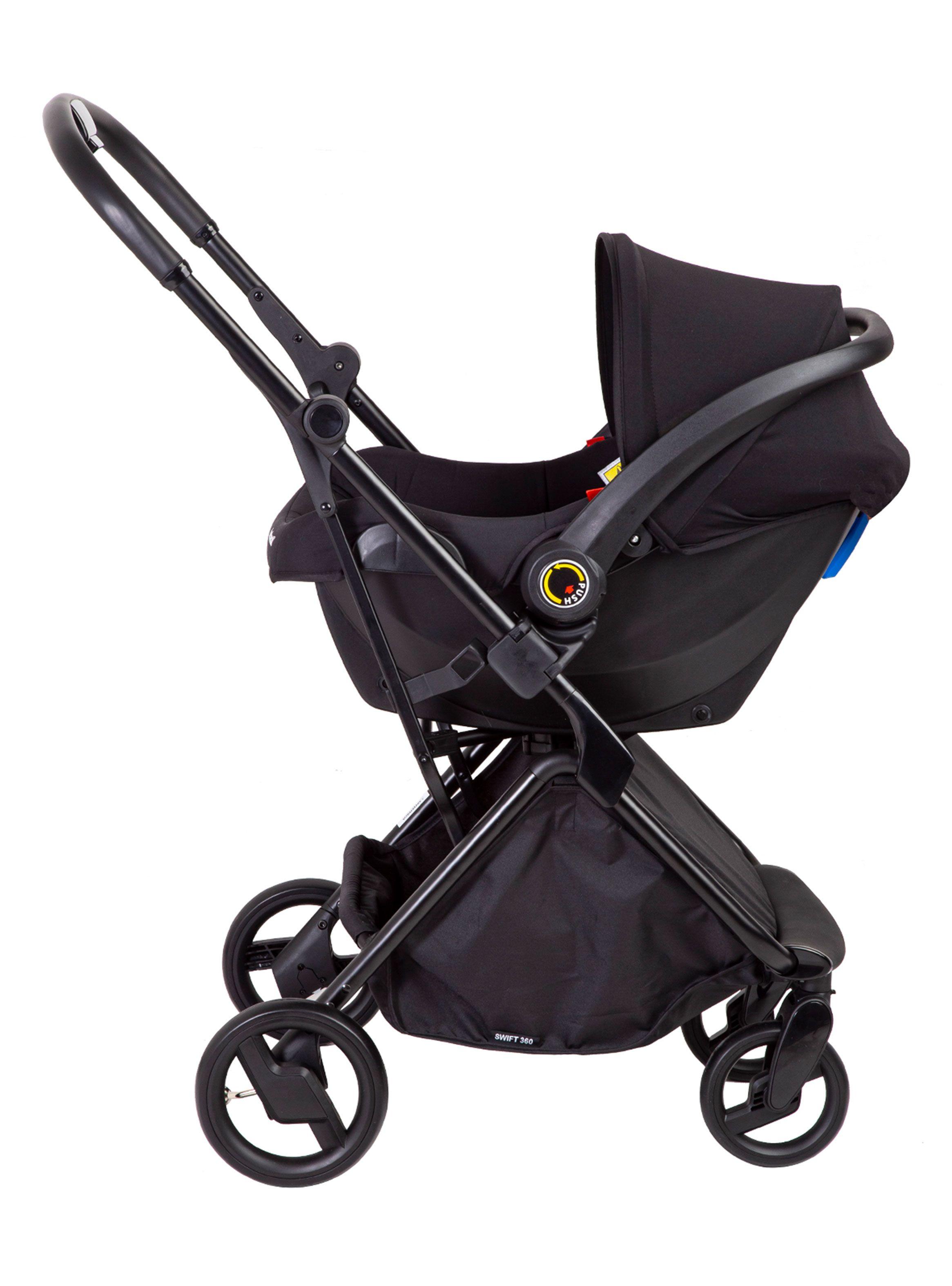 Coche Bebesit Travel System Swift 360 Negro-1