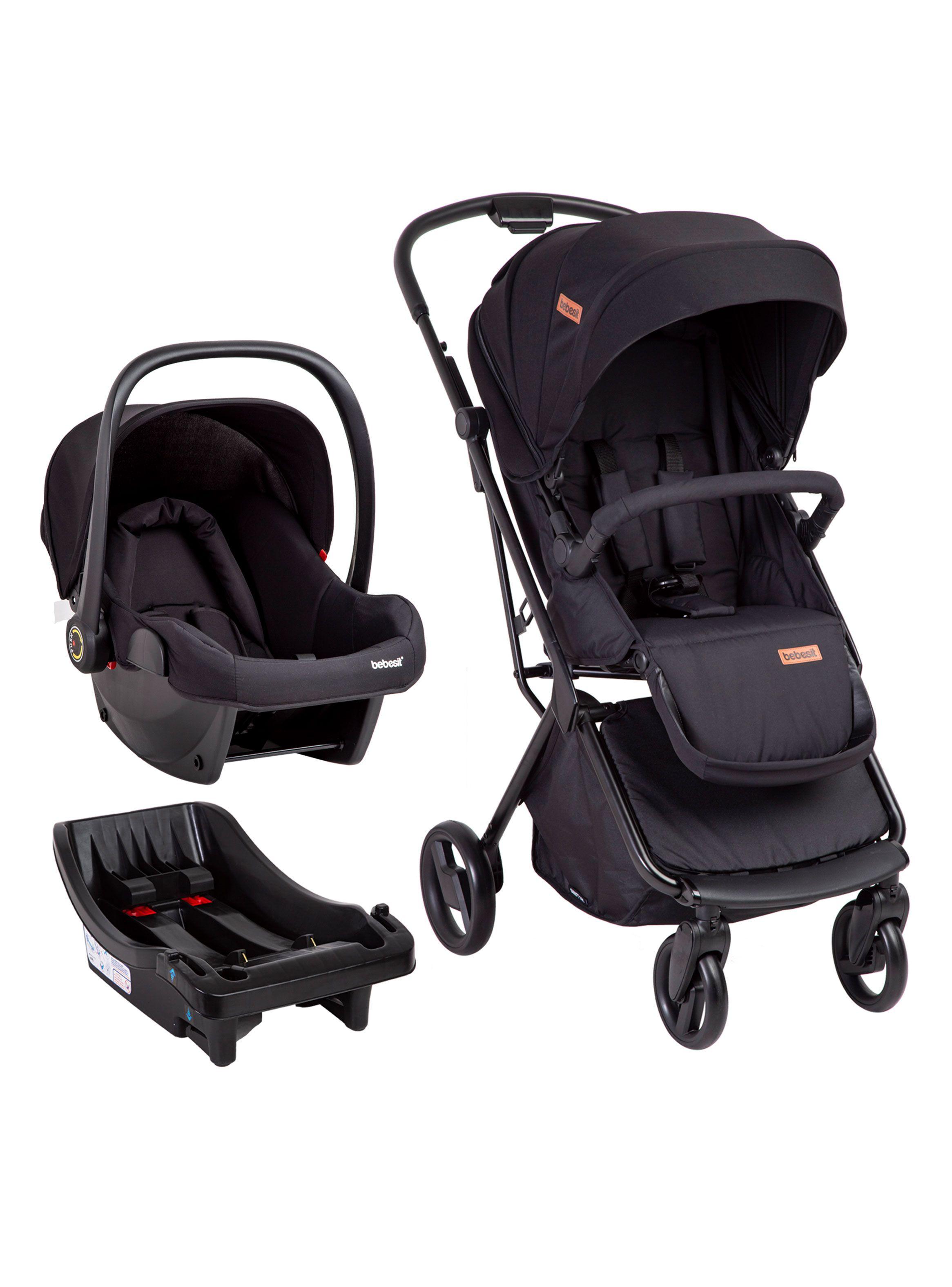 Coche Bebesit Travel System Swift 360 Negro-0