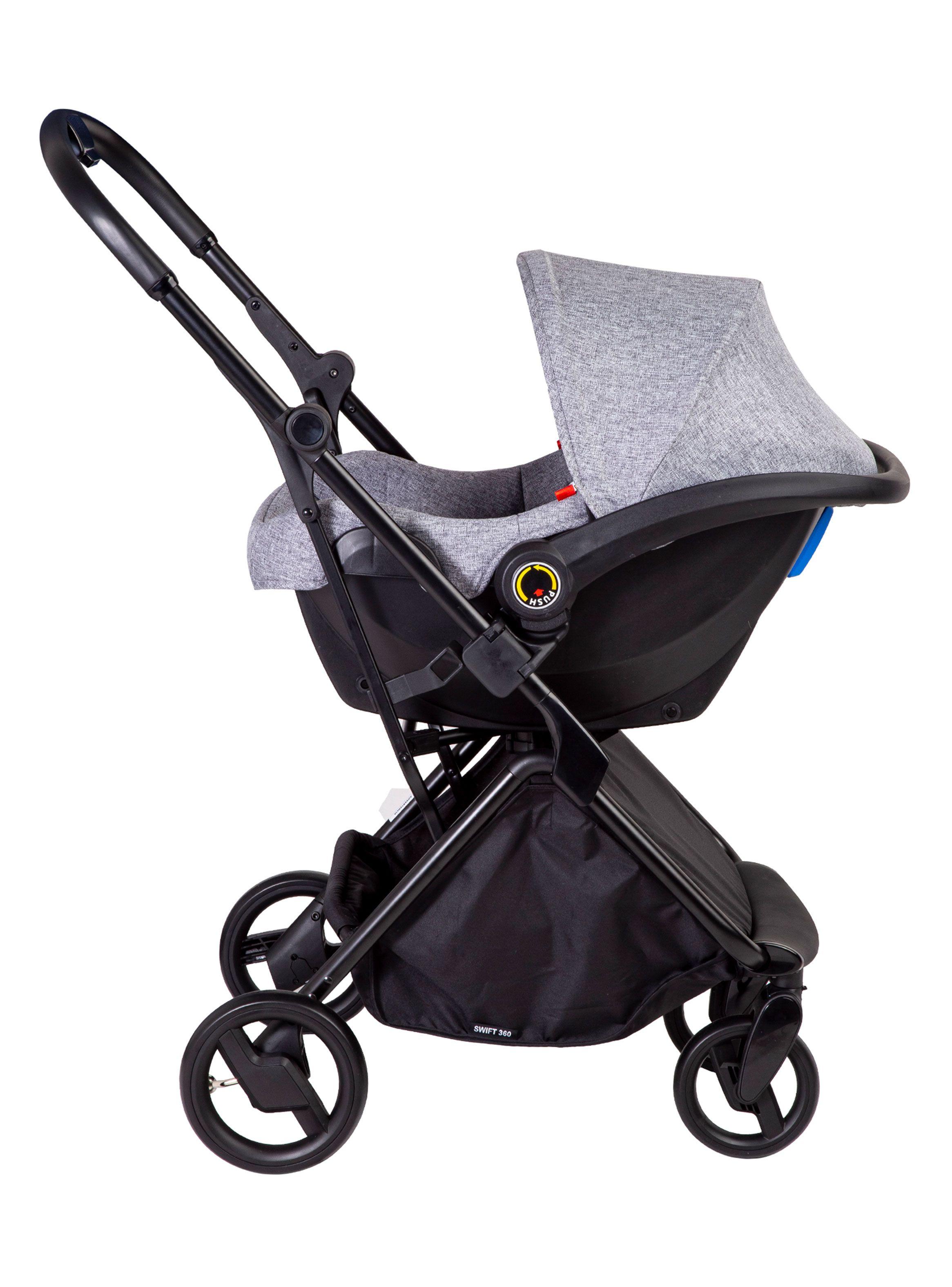 Coche Travel System Swift 360 Gris Bebesit-2