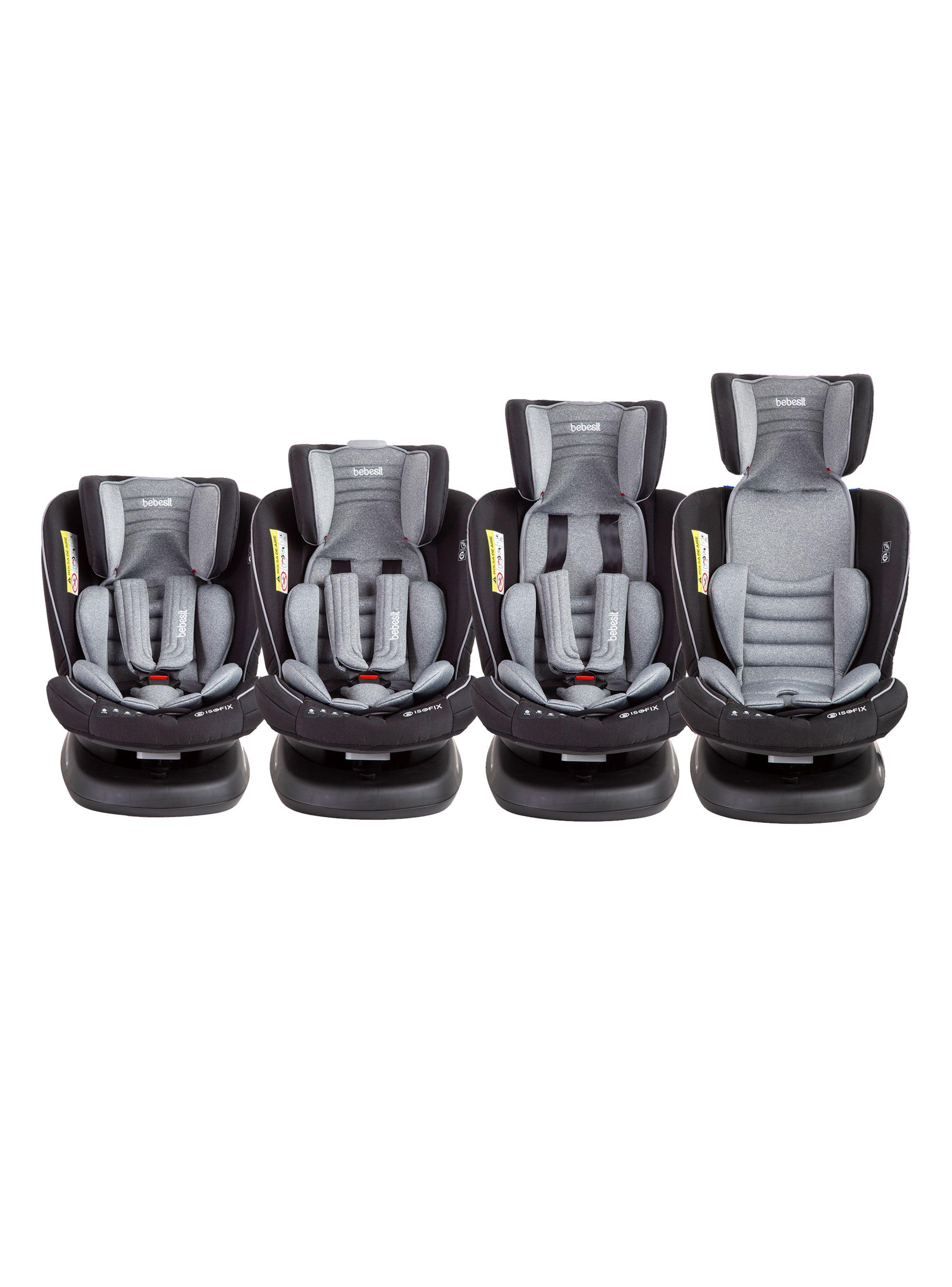 Silla de Auto Supra 360 Isofix Melange-3