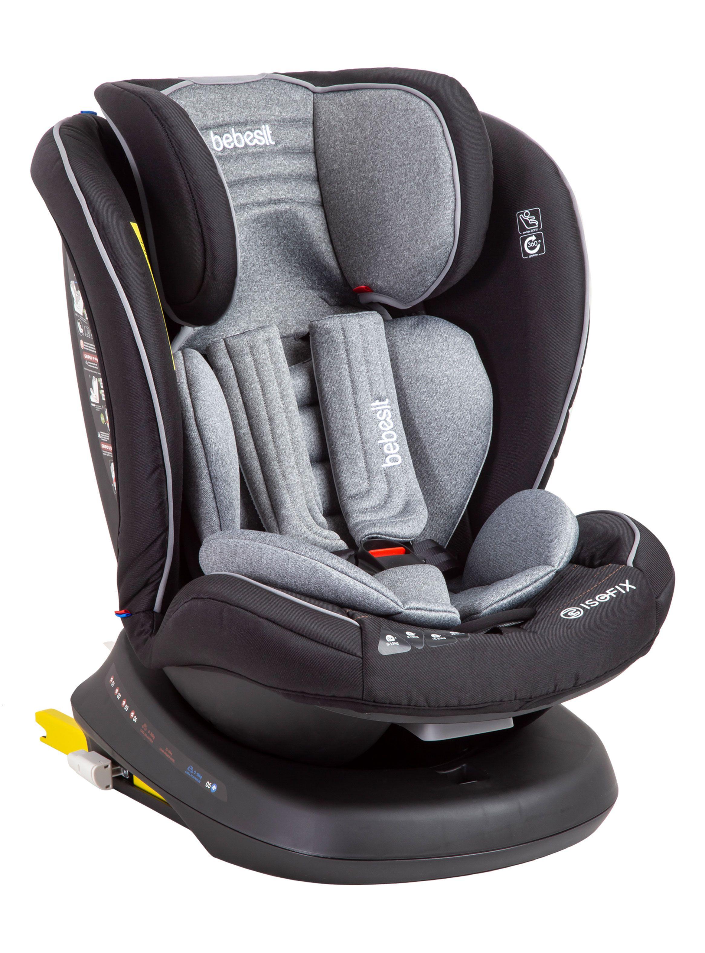 Silla de Auto Supra 360 Isofix Melange-0