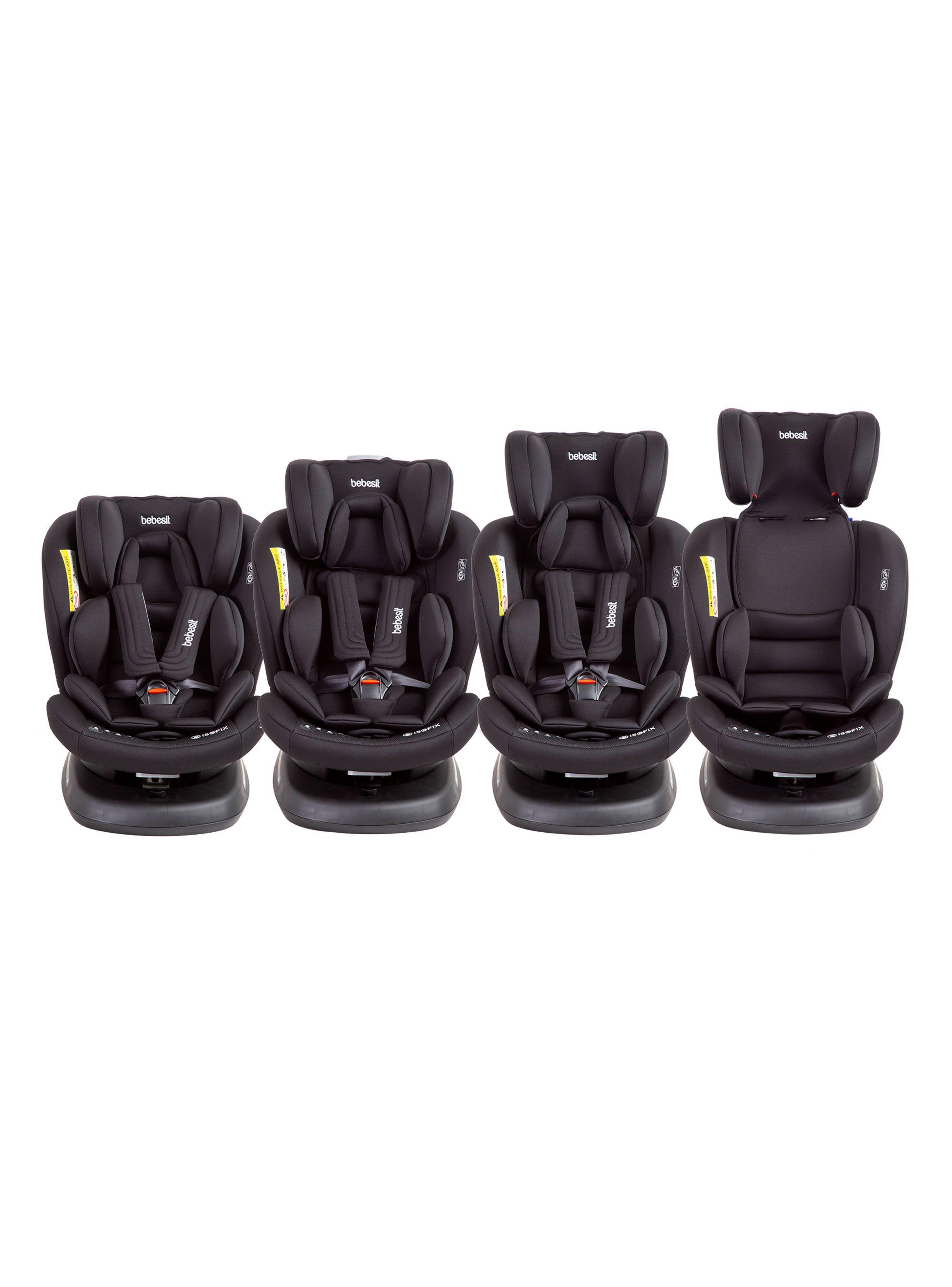 Silla de Auto Convertible Supra Negra Bebesit-3