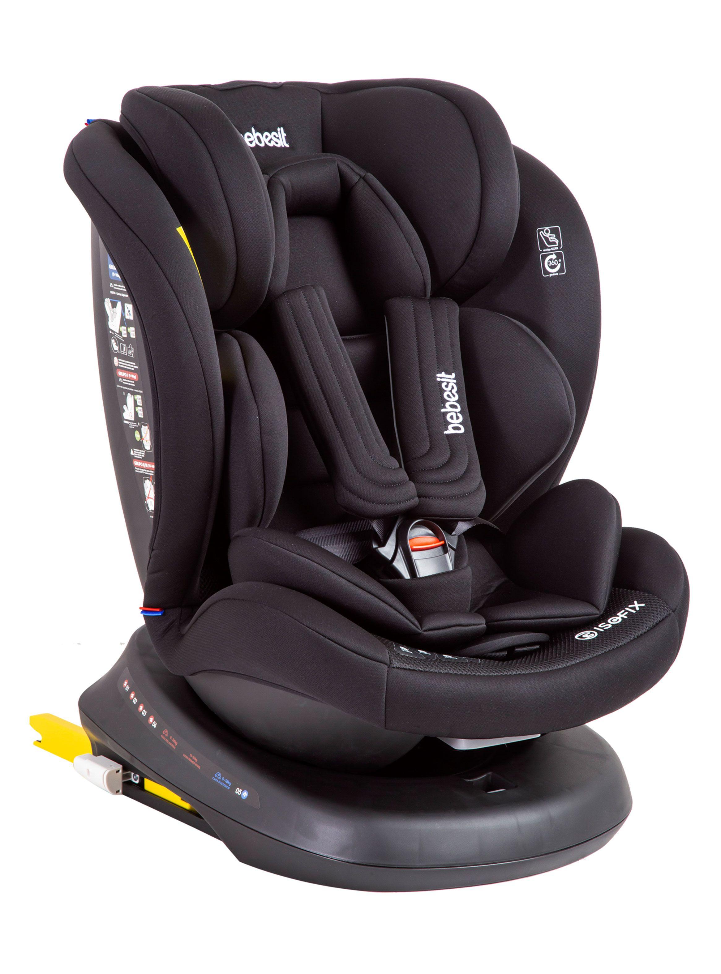 Silla de Auto Convertible Supra Negra Bebesit-0
