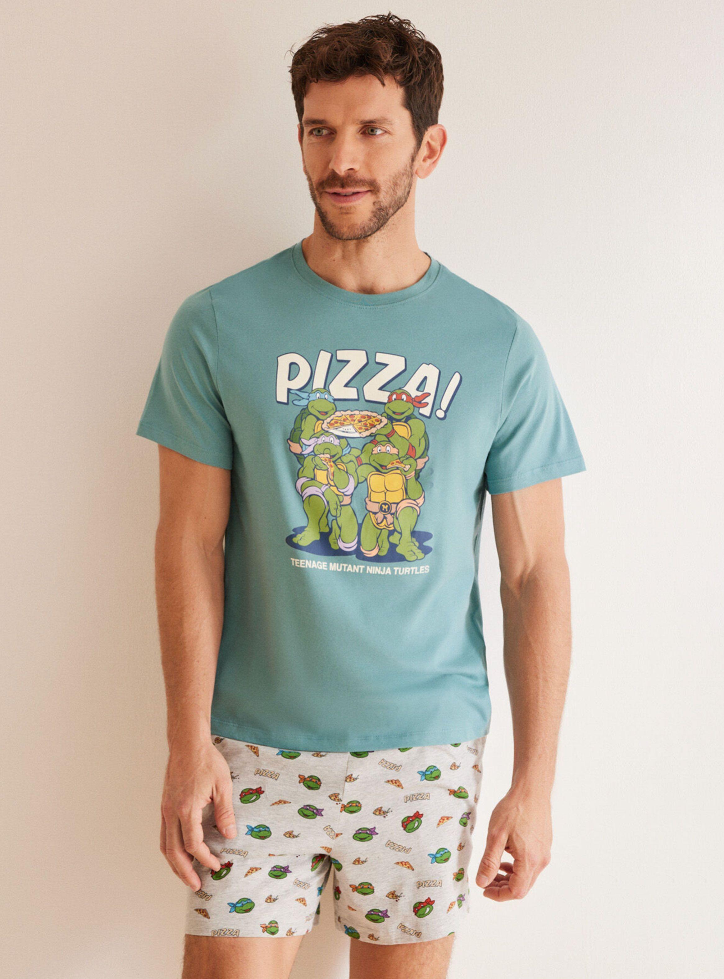 Pijama Corto Algodón Tortugas Ninja-0