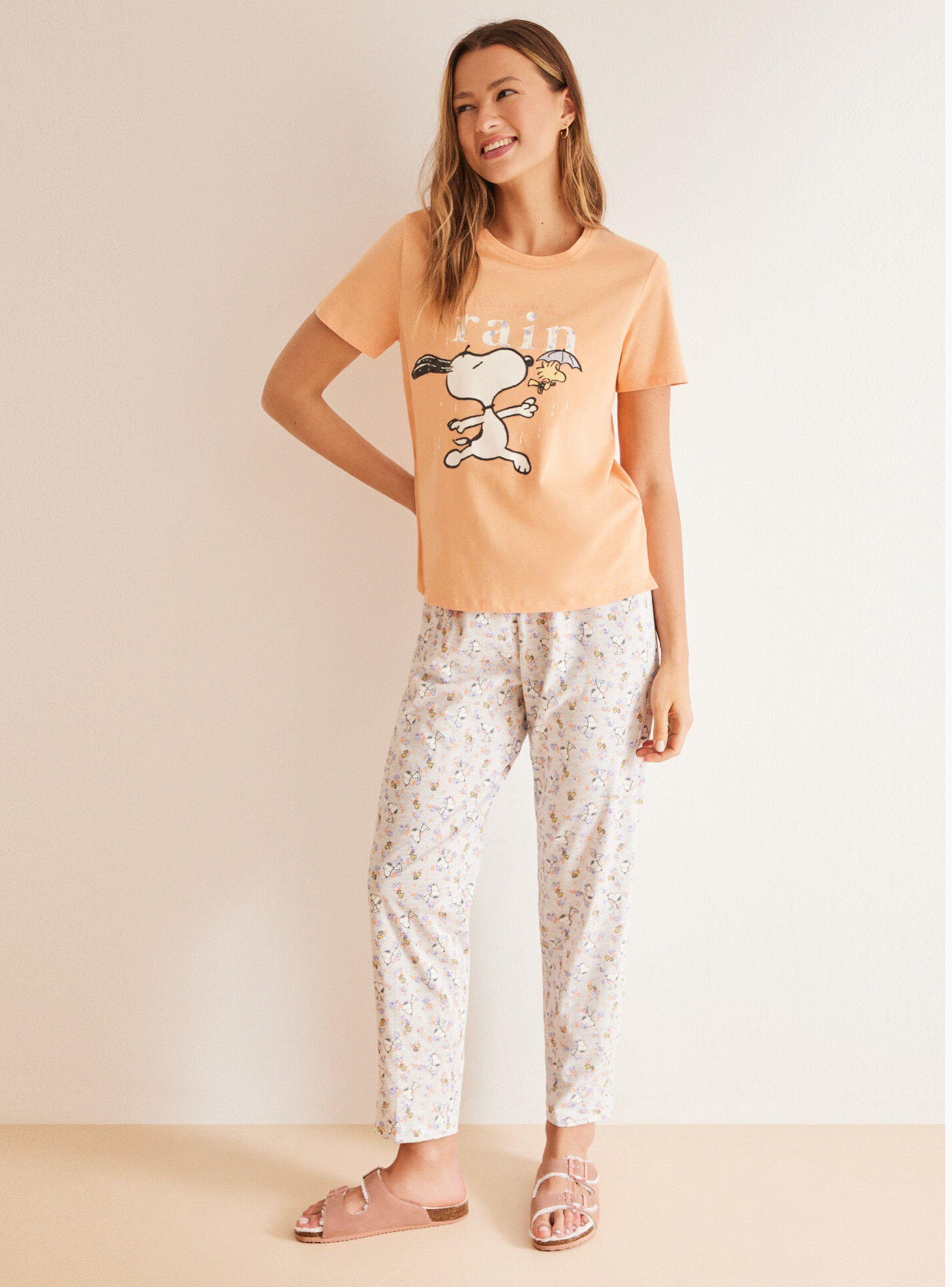 Pijama Algodón Snoopy-0