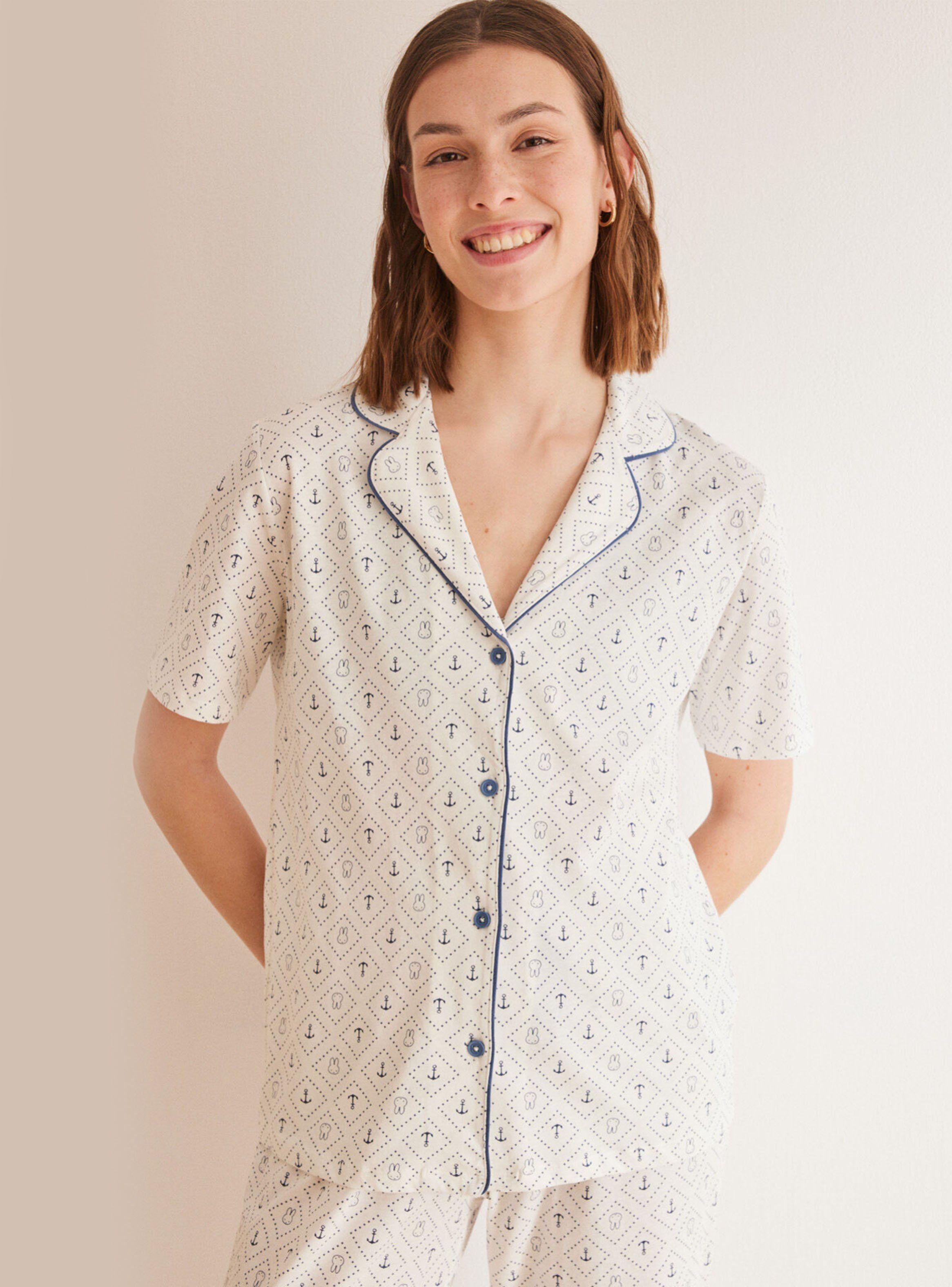 Pijama Camisero Miffy Algodón-2