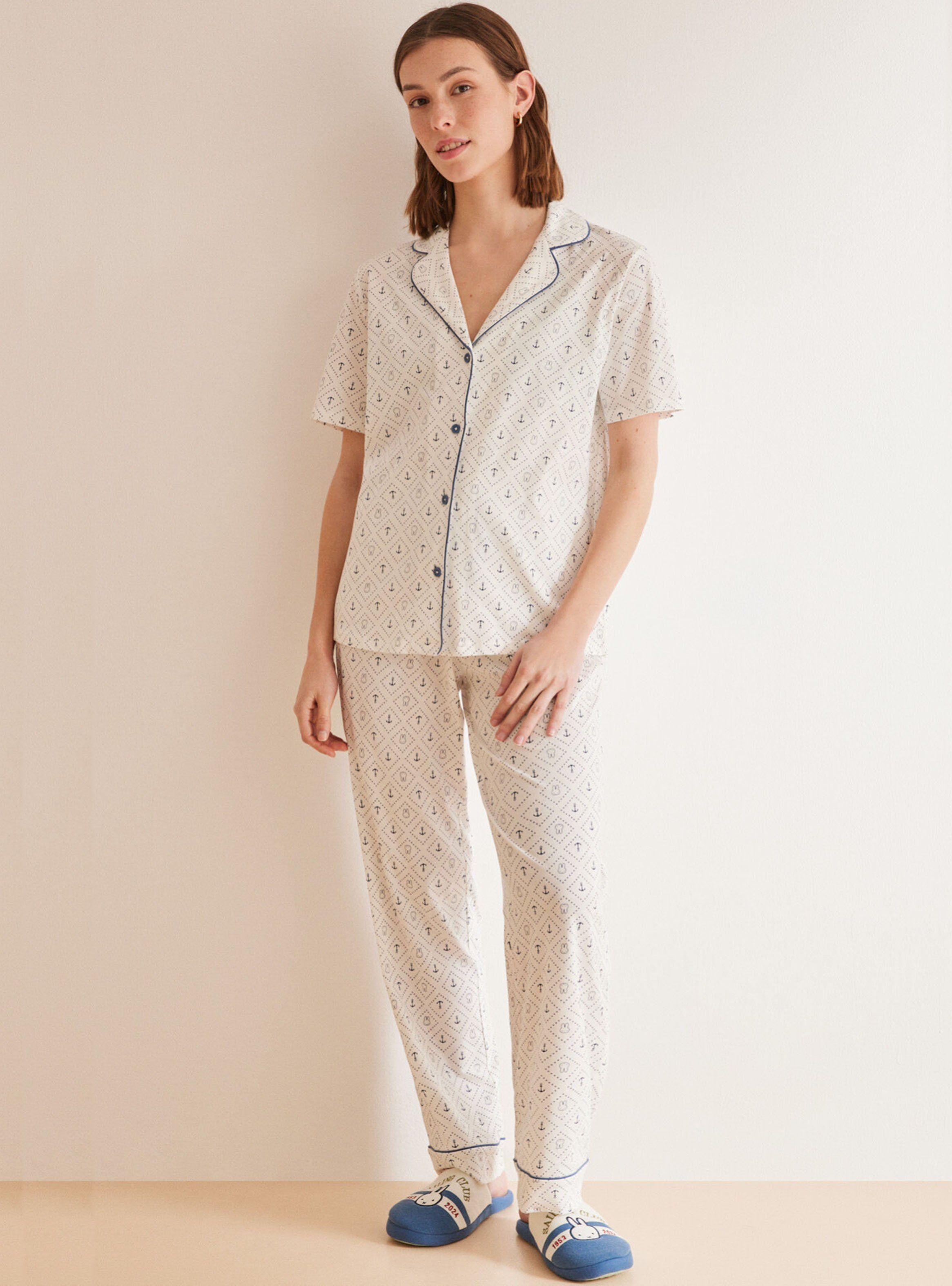 Pijama Camisero Miffy Algodón-0