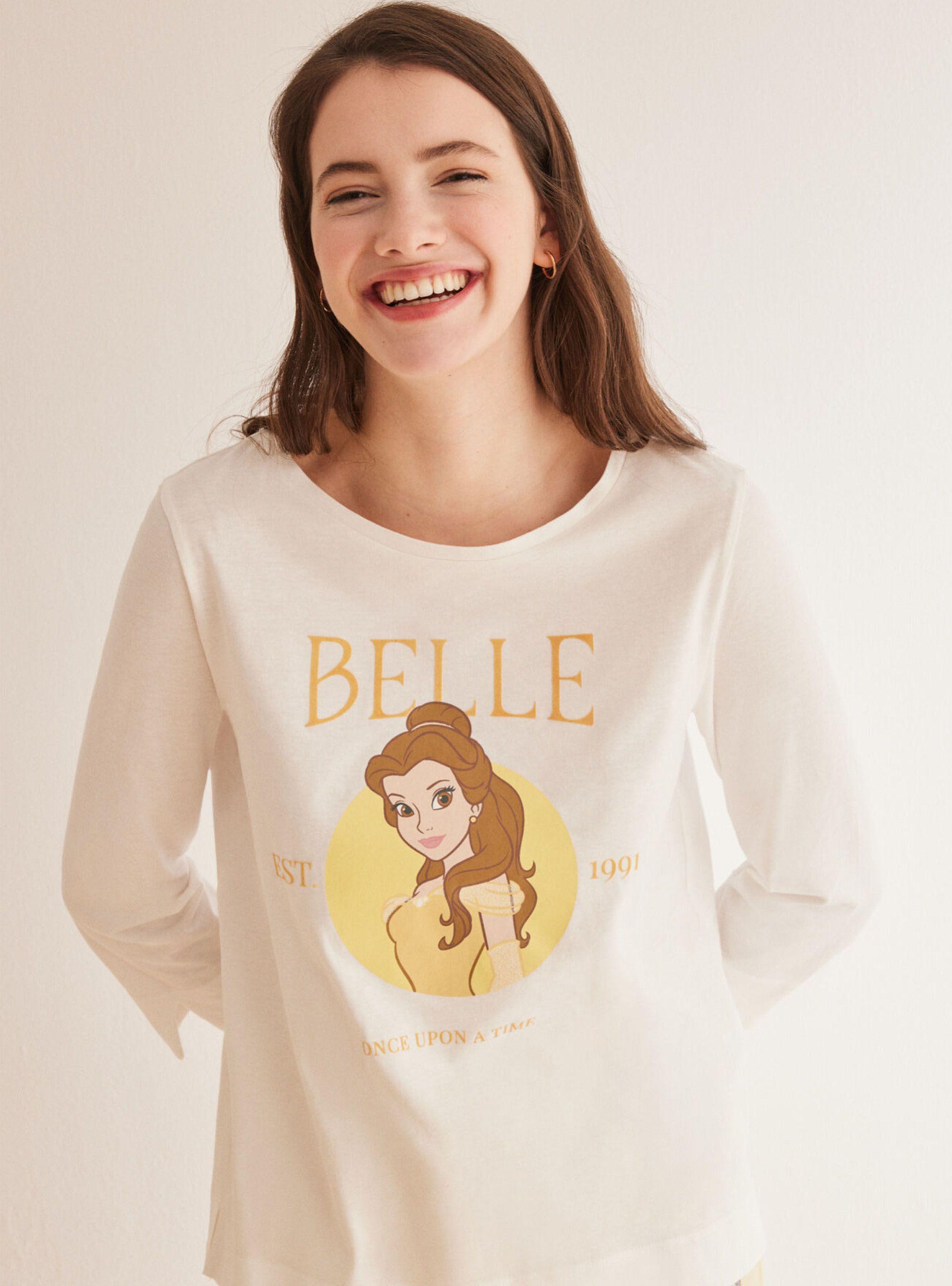 Pijama Algodón Disney Bella-1