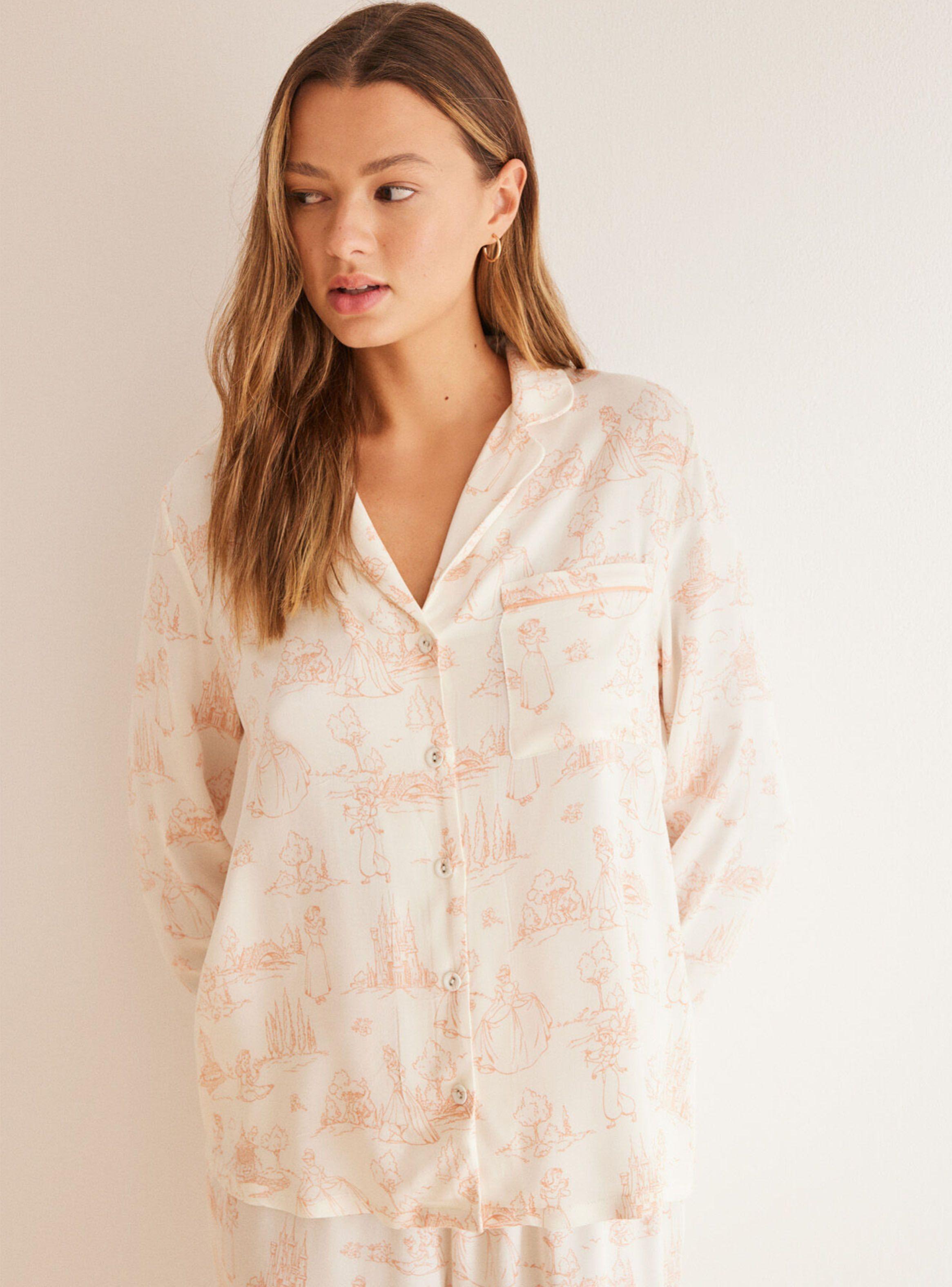 Pijama Camisero Largo Princesas Disney-0