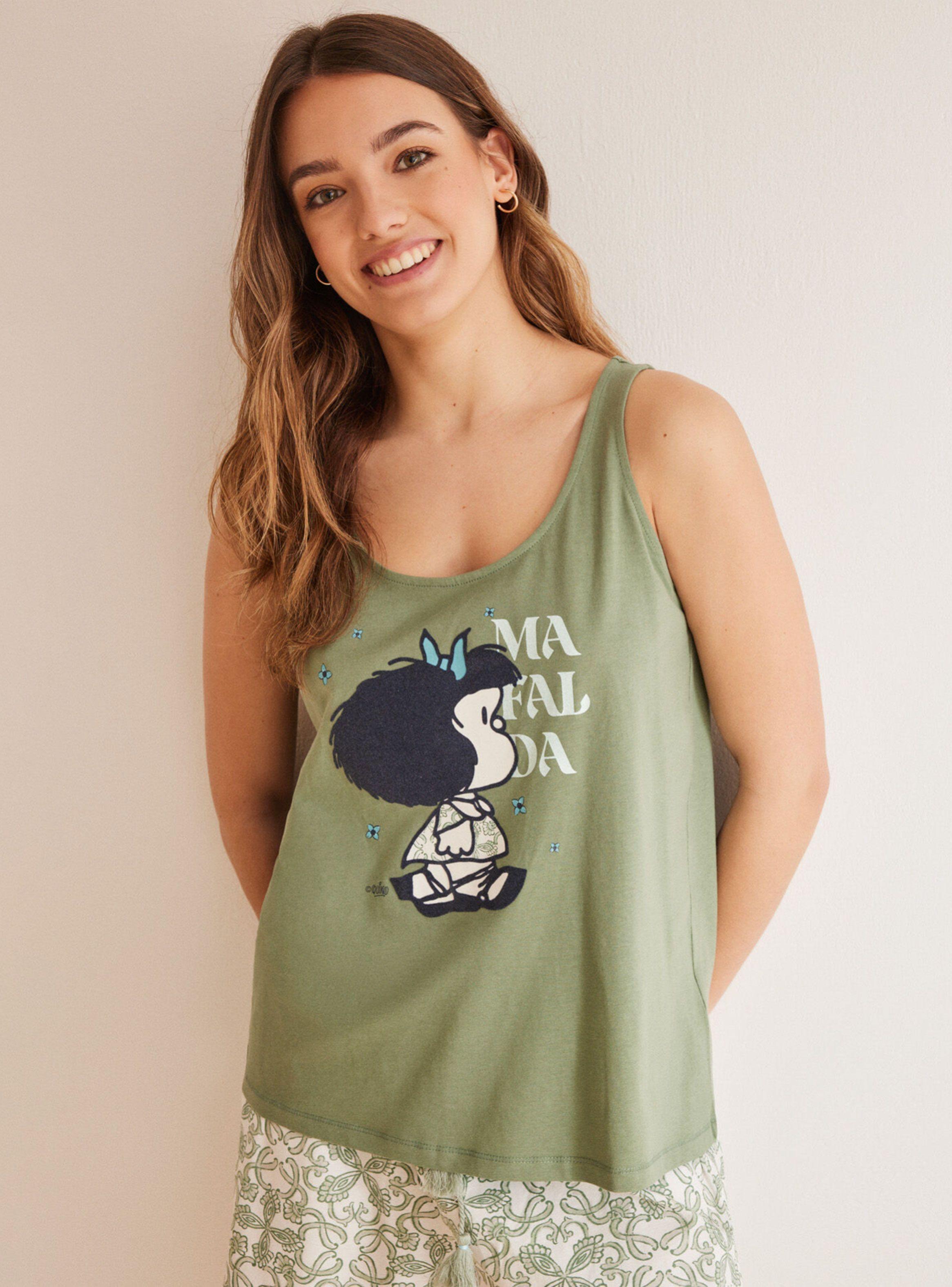 Pijama Algodón Tirantes Mafalda-1