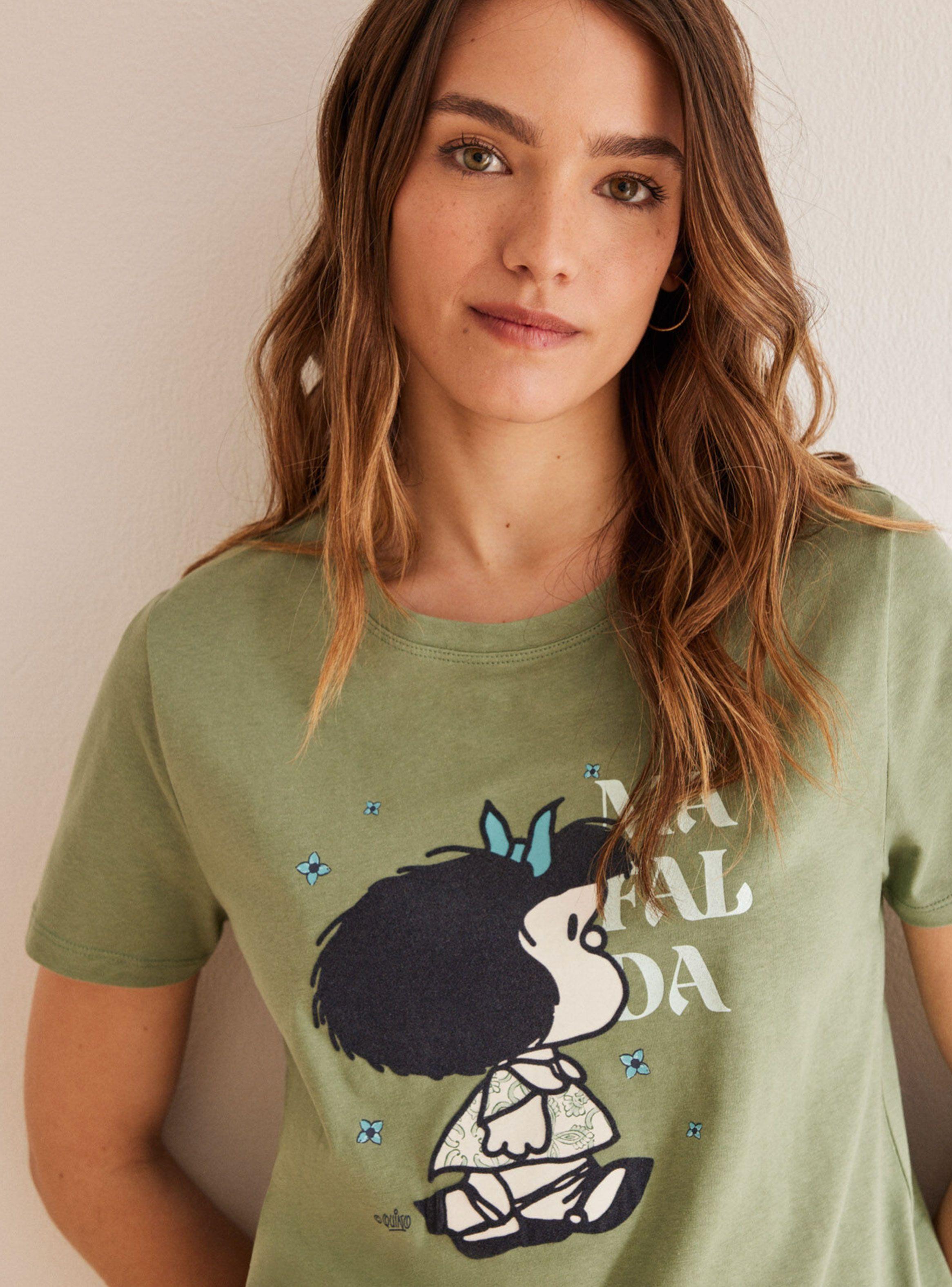 Pijama Algodón Capri Mafalda-3