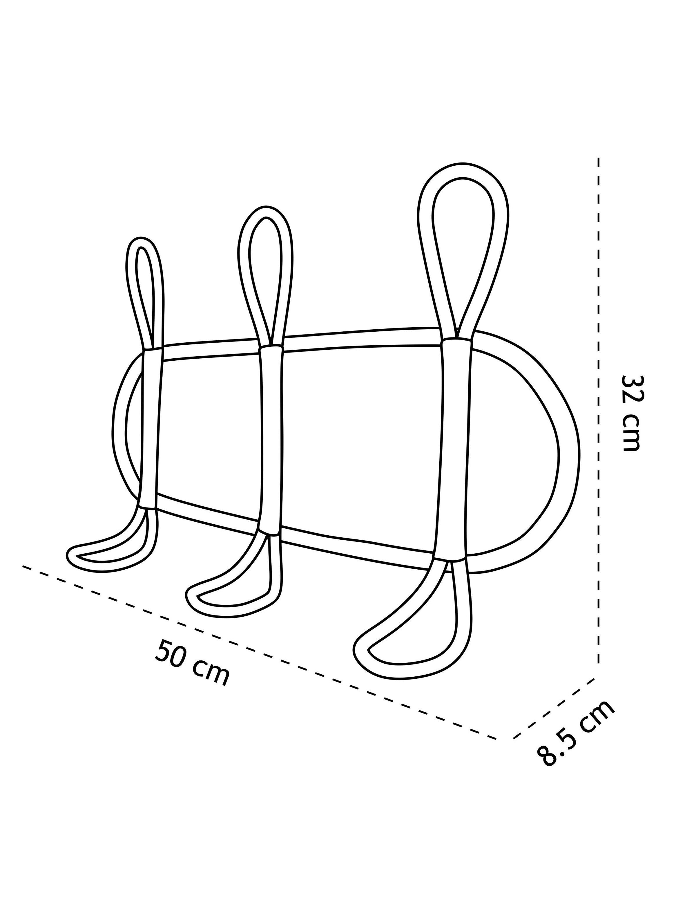 Perchero Rattan 50 x 15 x 25 cm-1