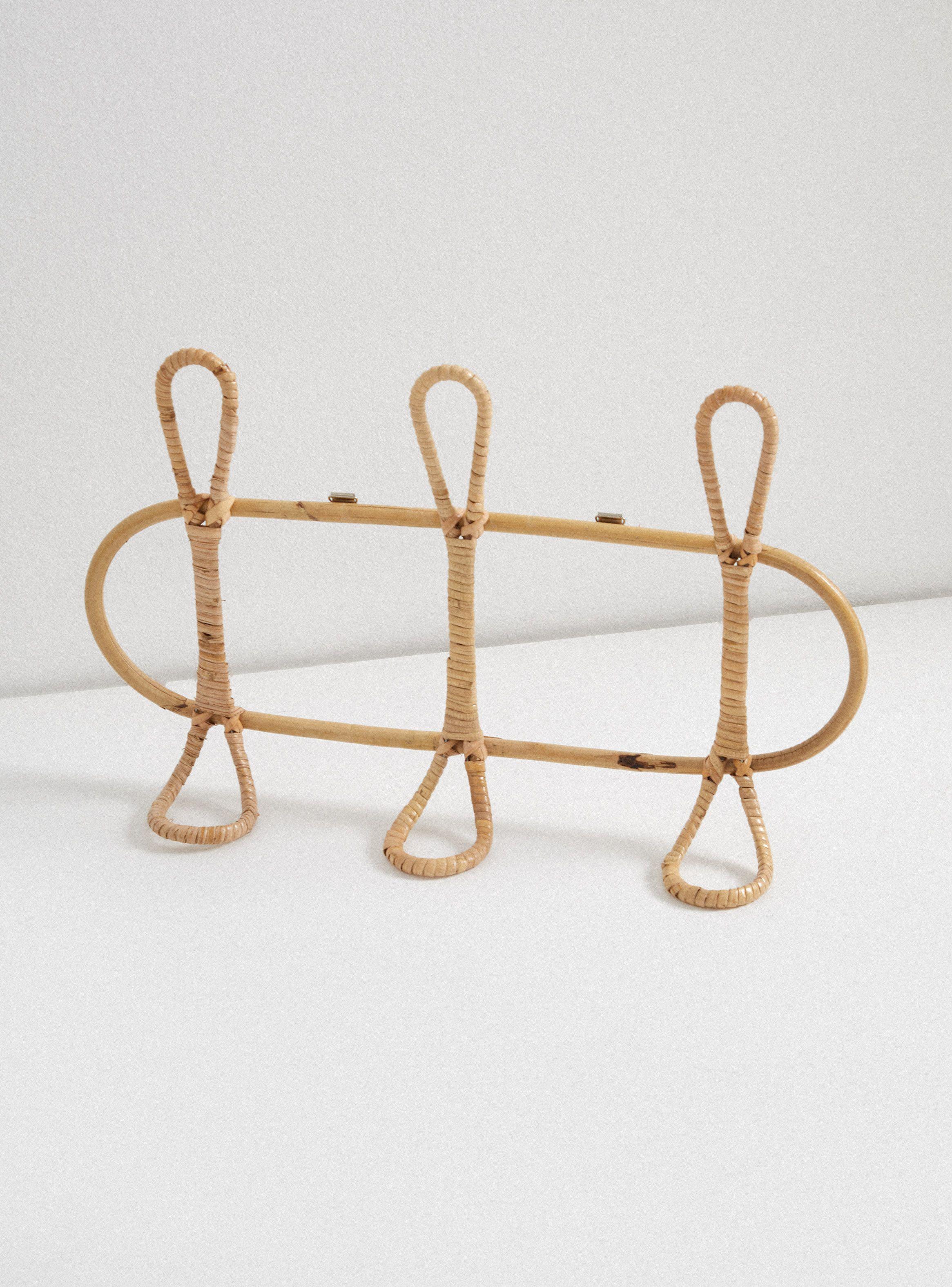 Perchero Rattan 50 x 15 x 25 cm-2