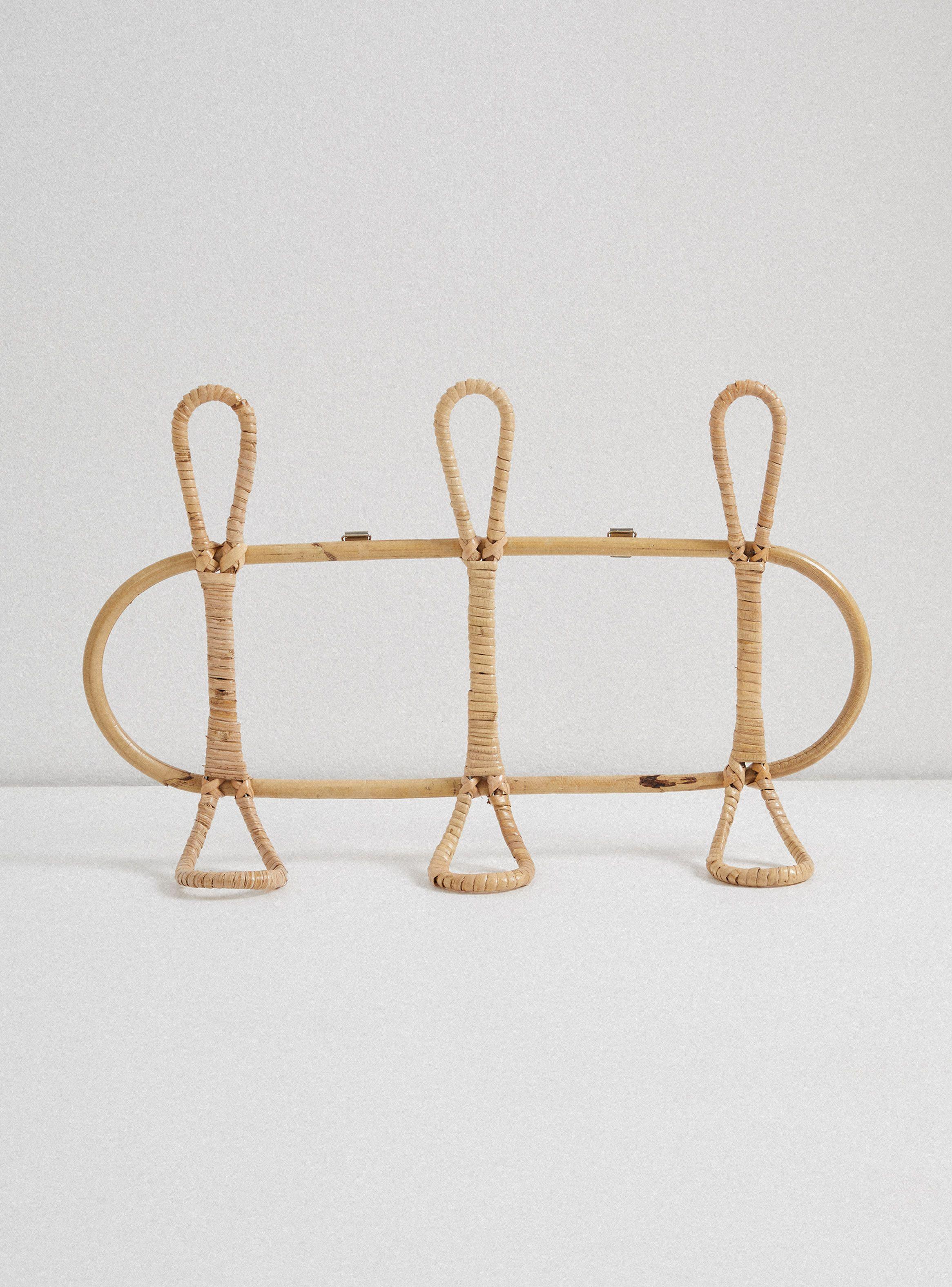 Perchero Rattan 50 x 15 x 25 cm-0