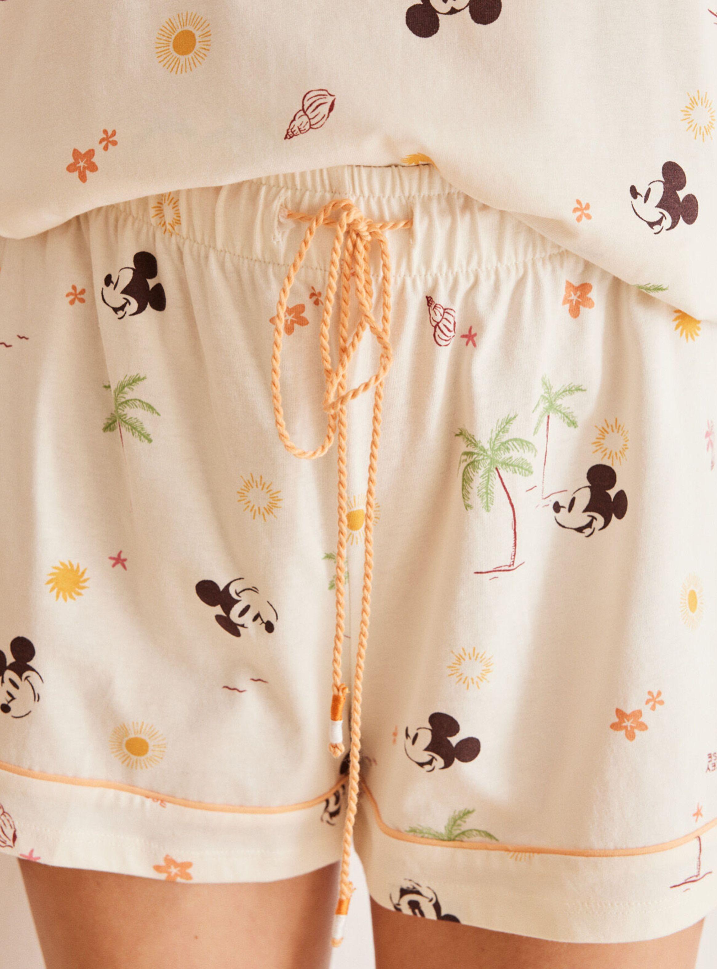 Pijama Algodón Estampado Mickey-3