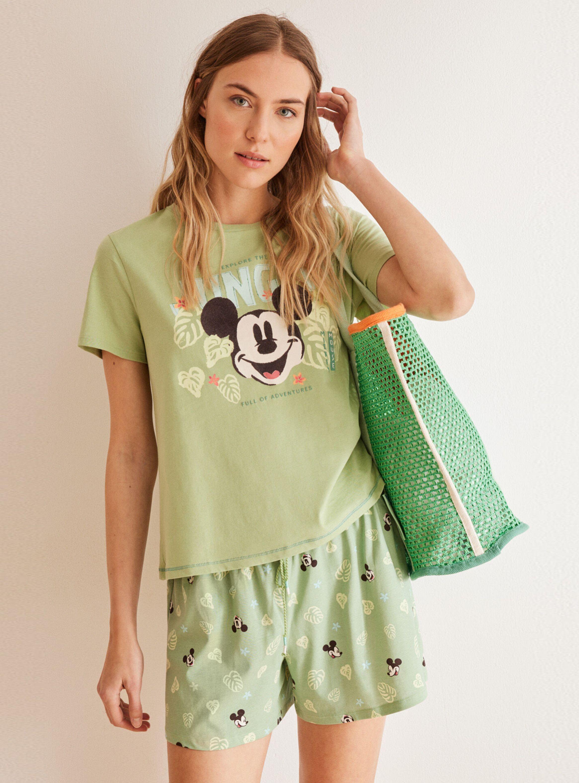 Pijama Algodón Mickey-0