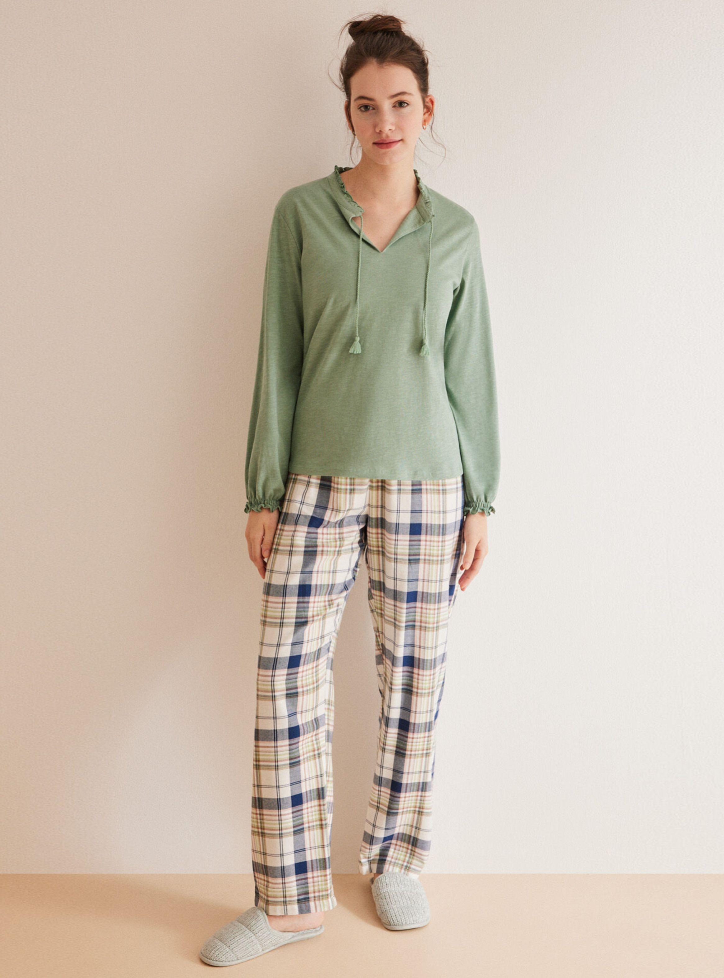 Polera Manga Larga Escote Algodón-0