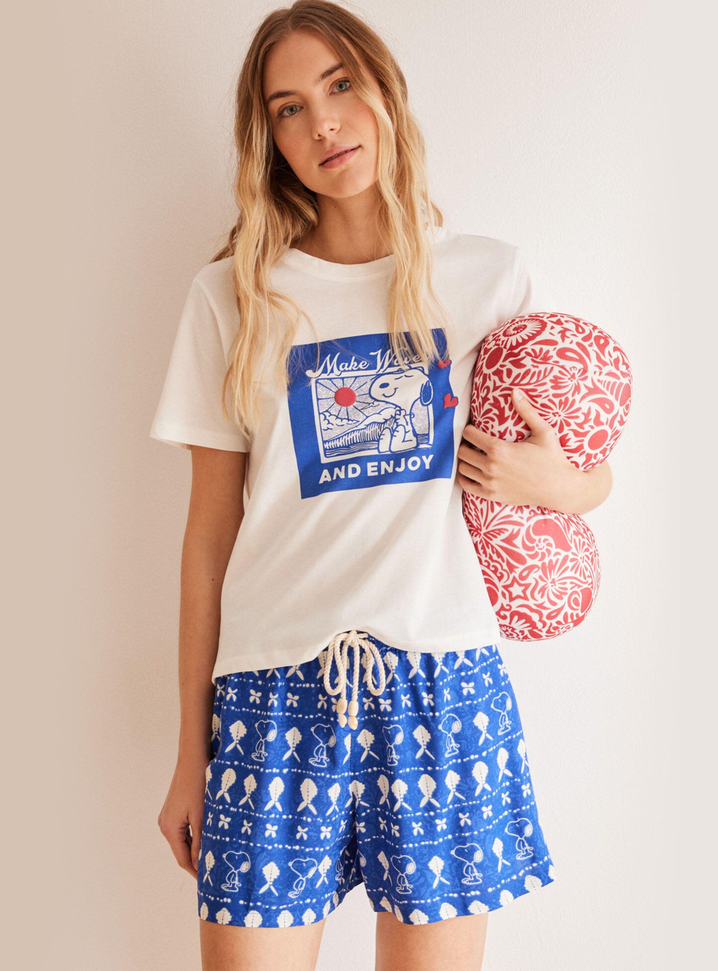 Polera Snoopy Algodón-2
