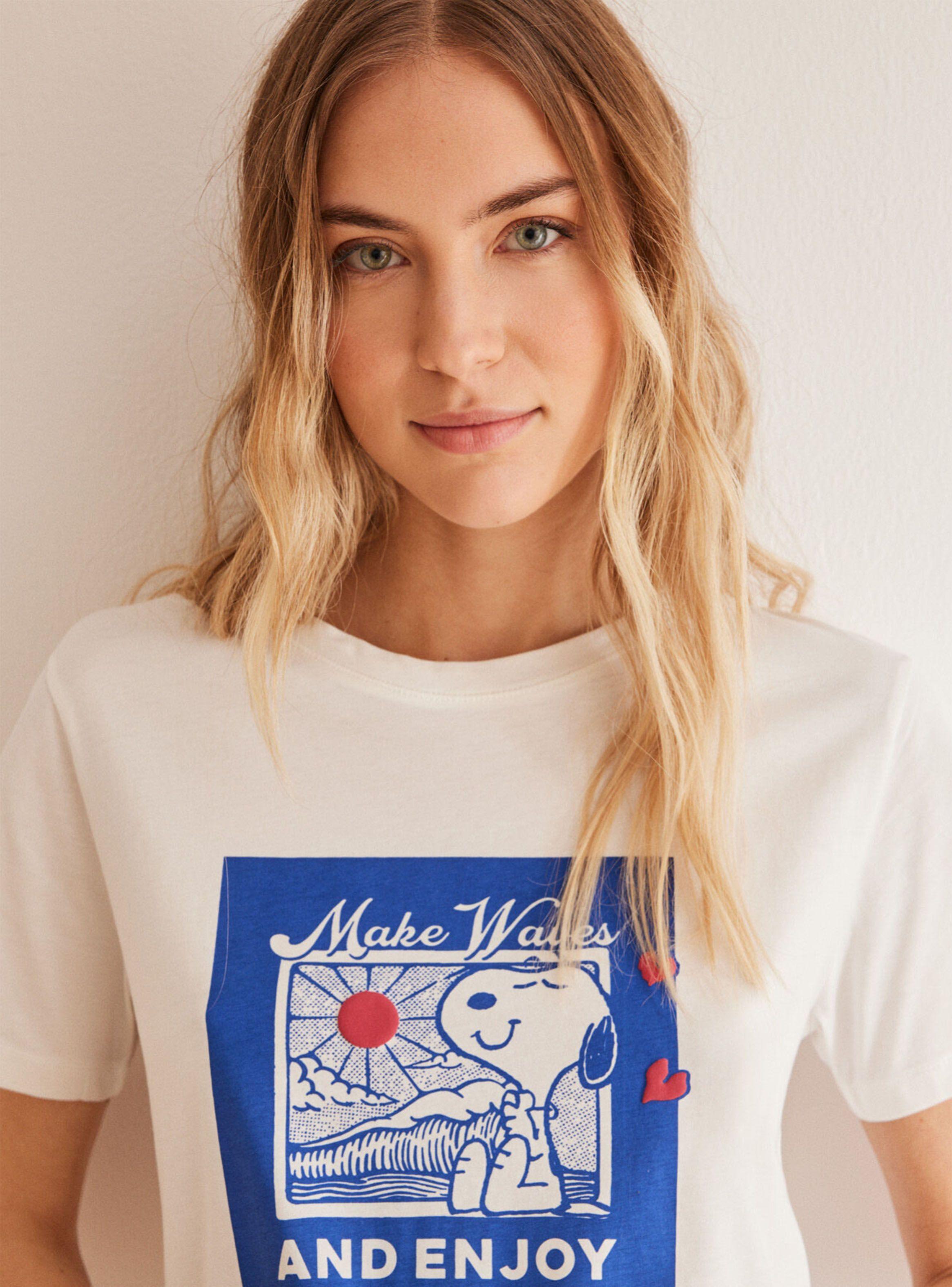 Polera Snoopy Algodón-1