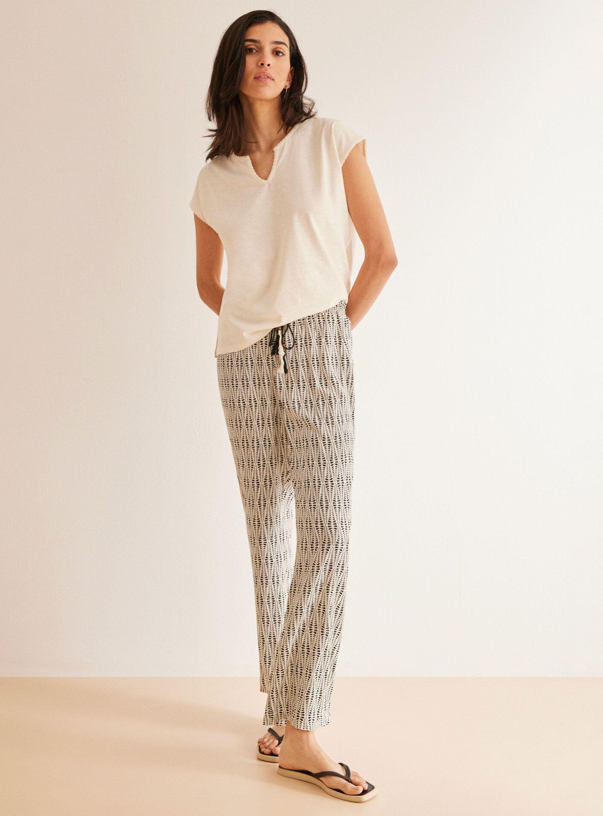 Polera Algodón Marfil-3