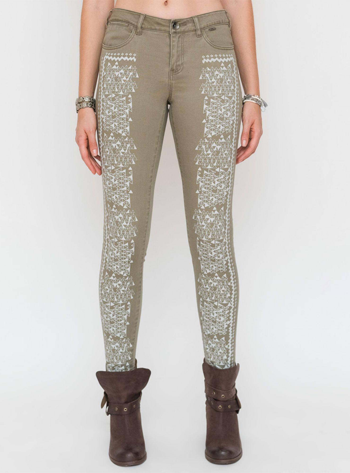 Pantalón Estampado Ethnic Umbrale-0