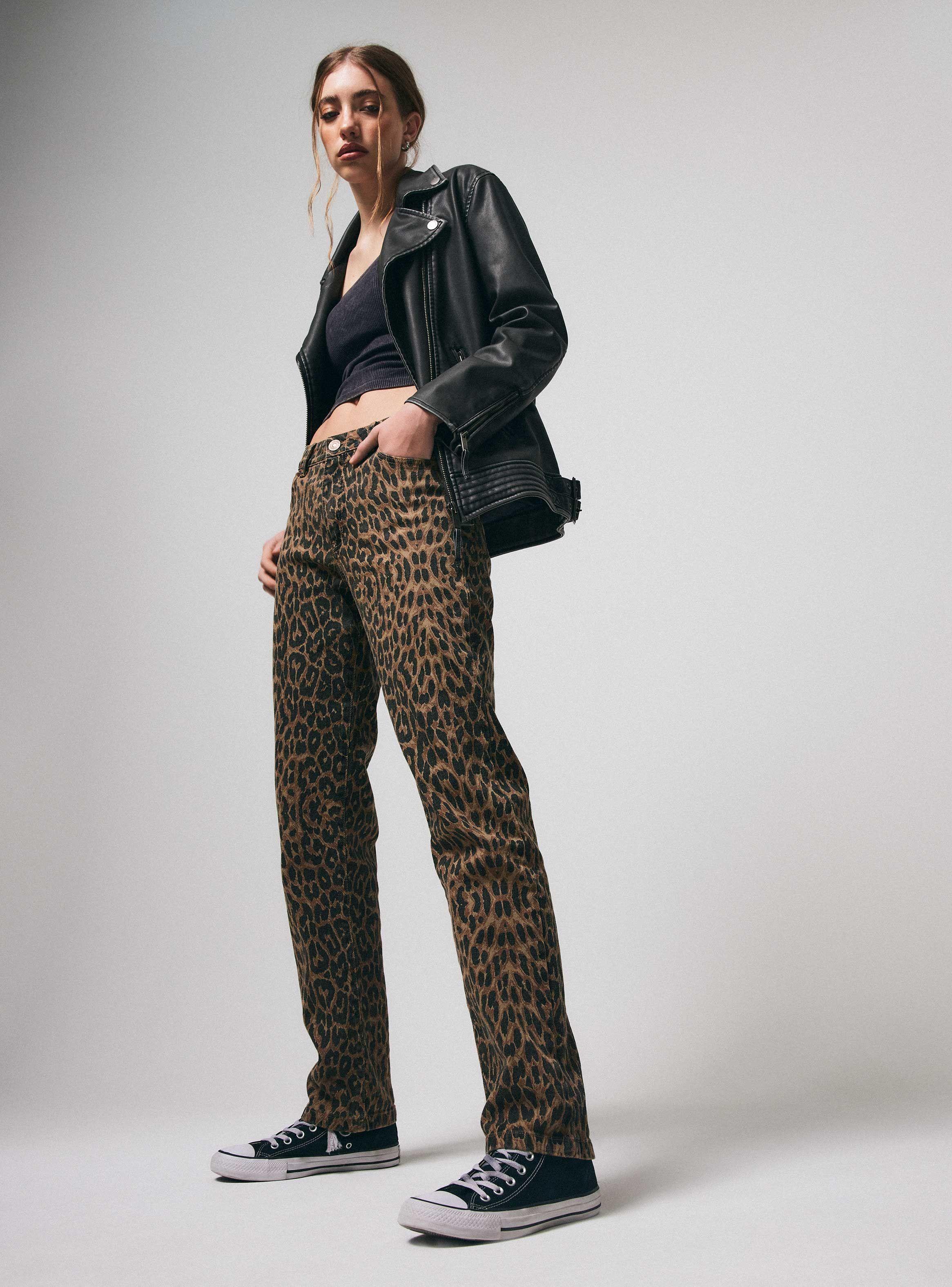 Jeans Animal Print 01-4