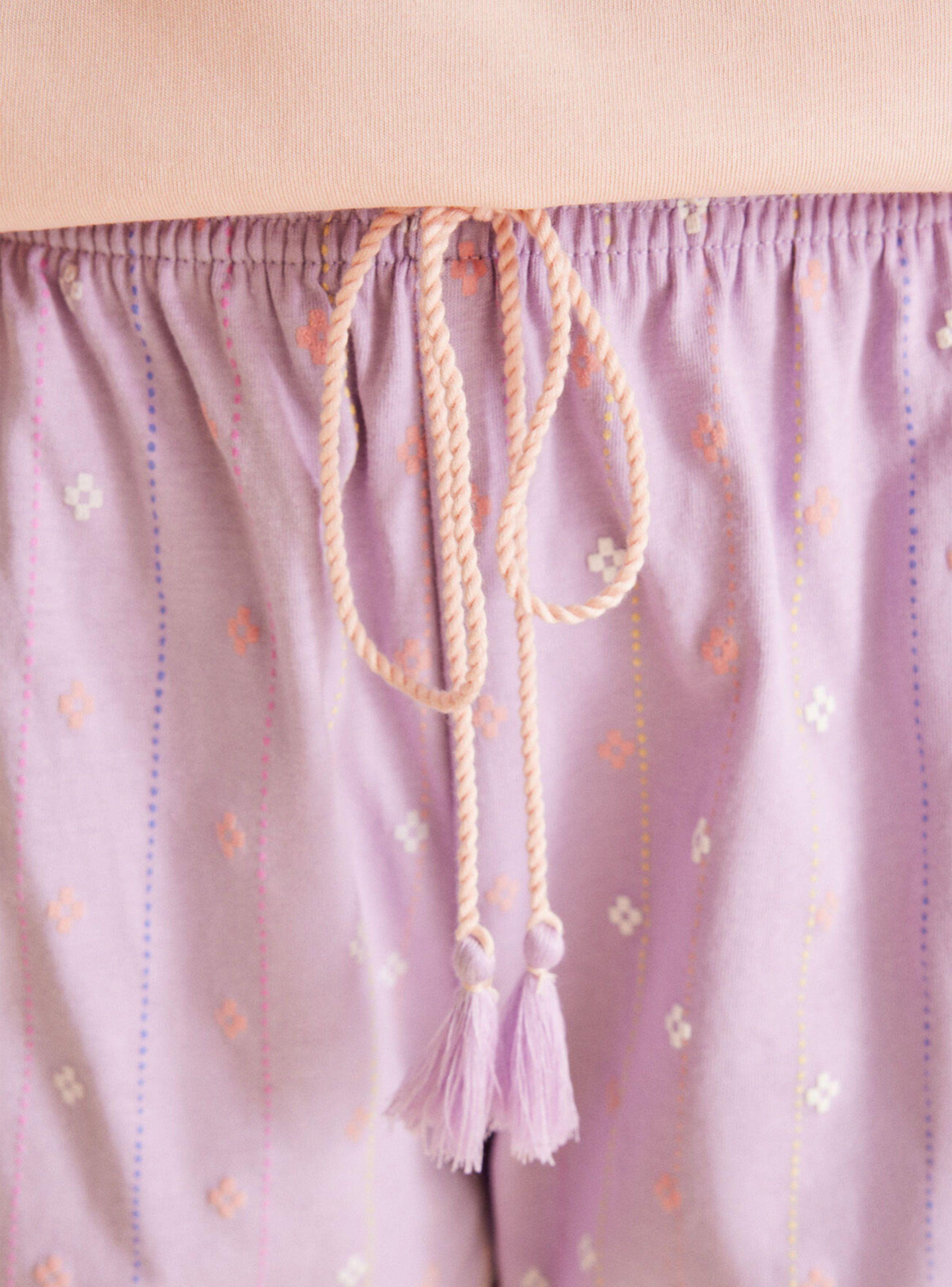 Pijama Algodón Étnico Tirantes-2