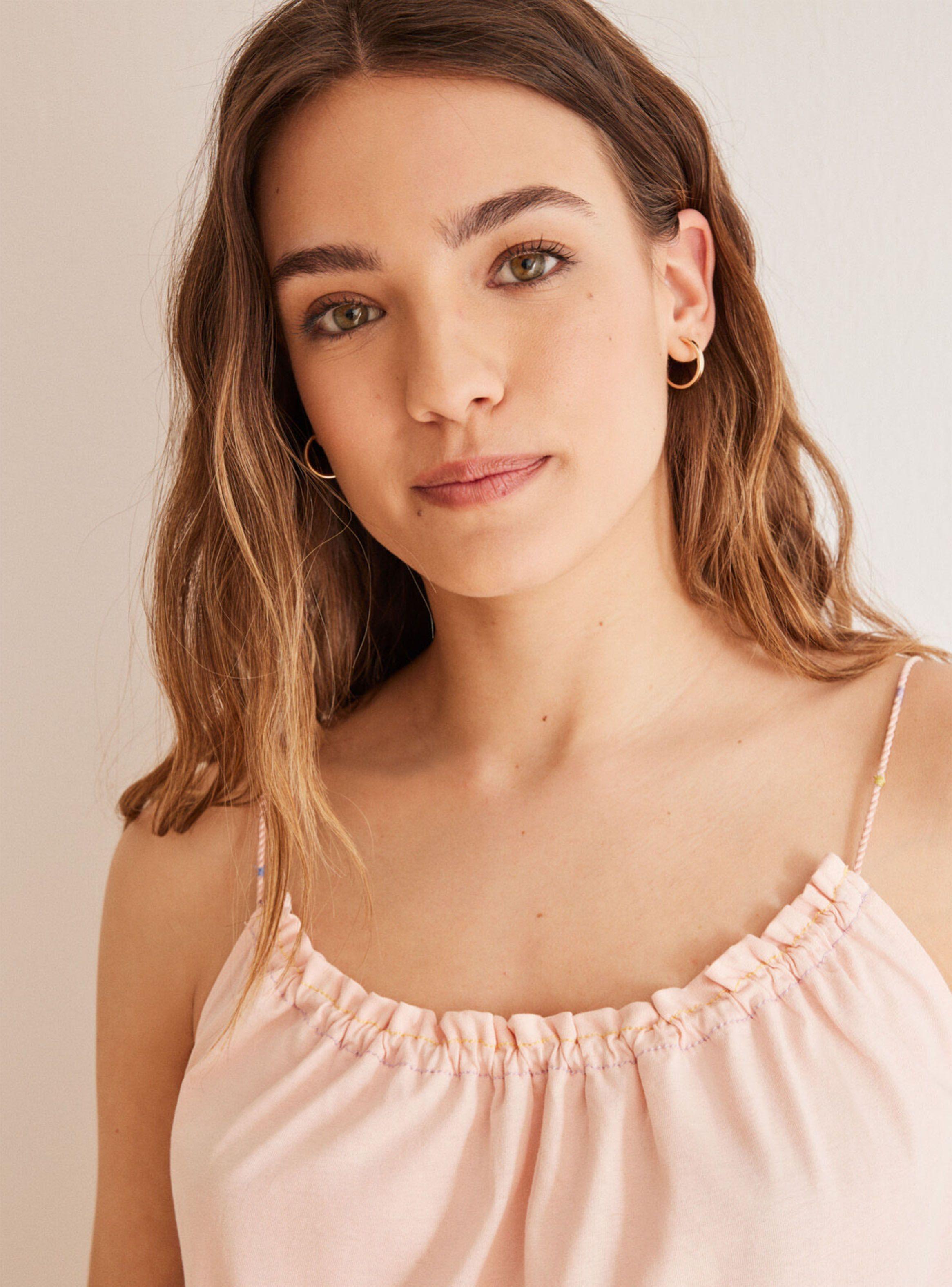 Pijama Algodón Étnico Tirantes-1