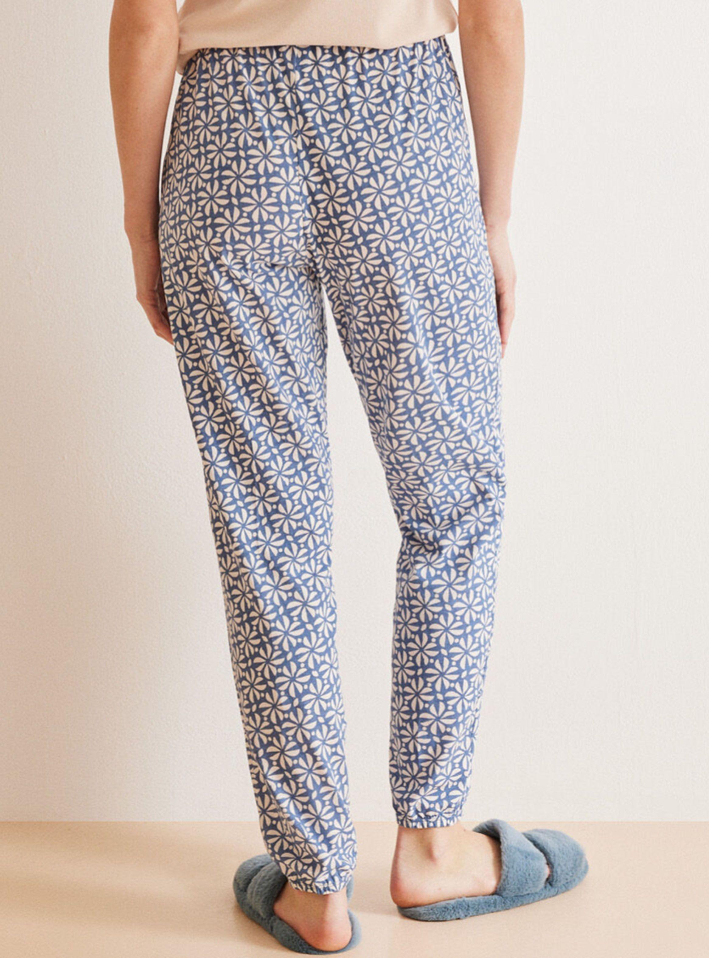 Pantalón Largo Algodón Estampado-1