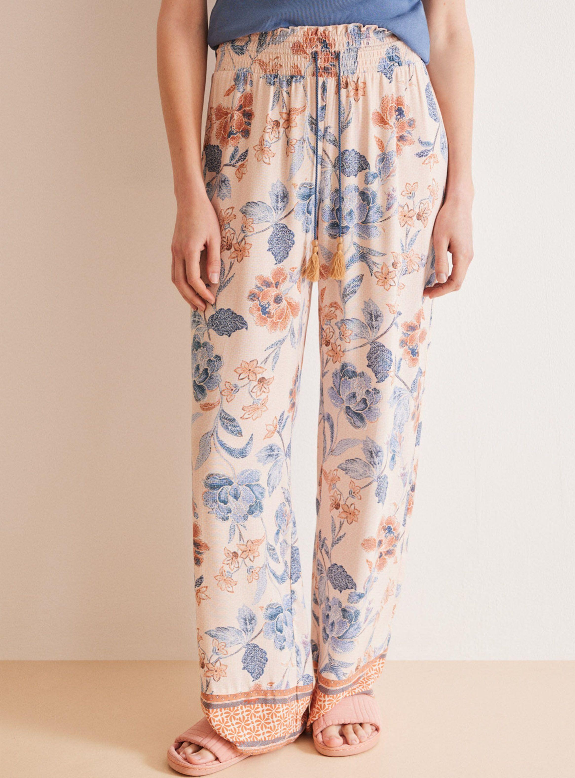 Pantalón Largo Flores Ross-0