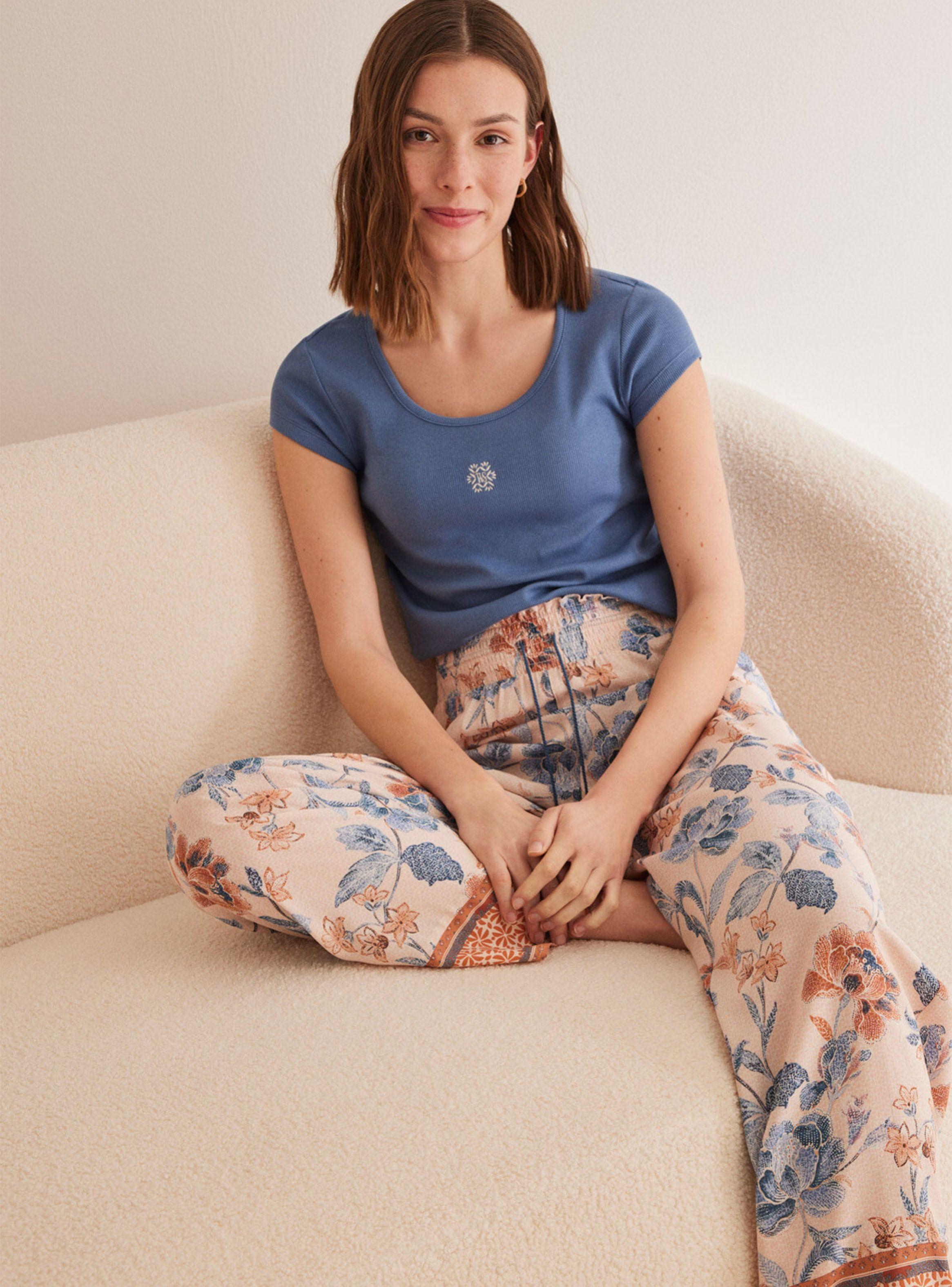 Pantalón Largo Flores Ross-3