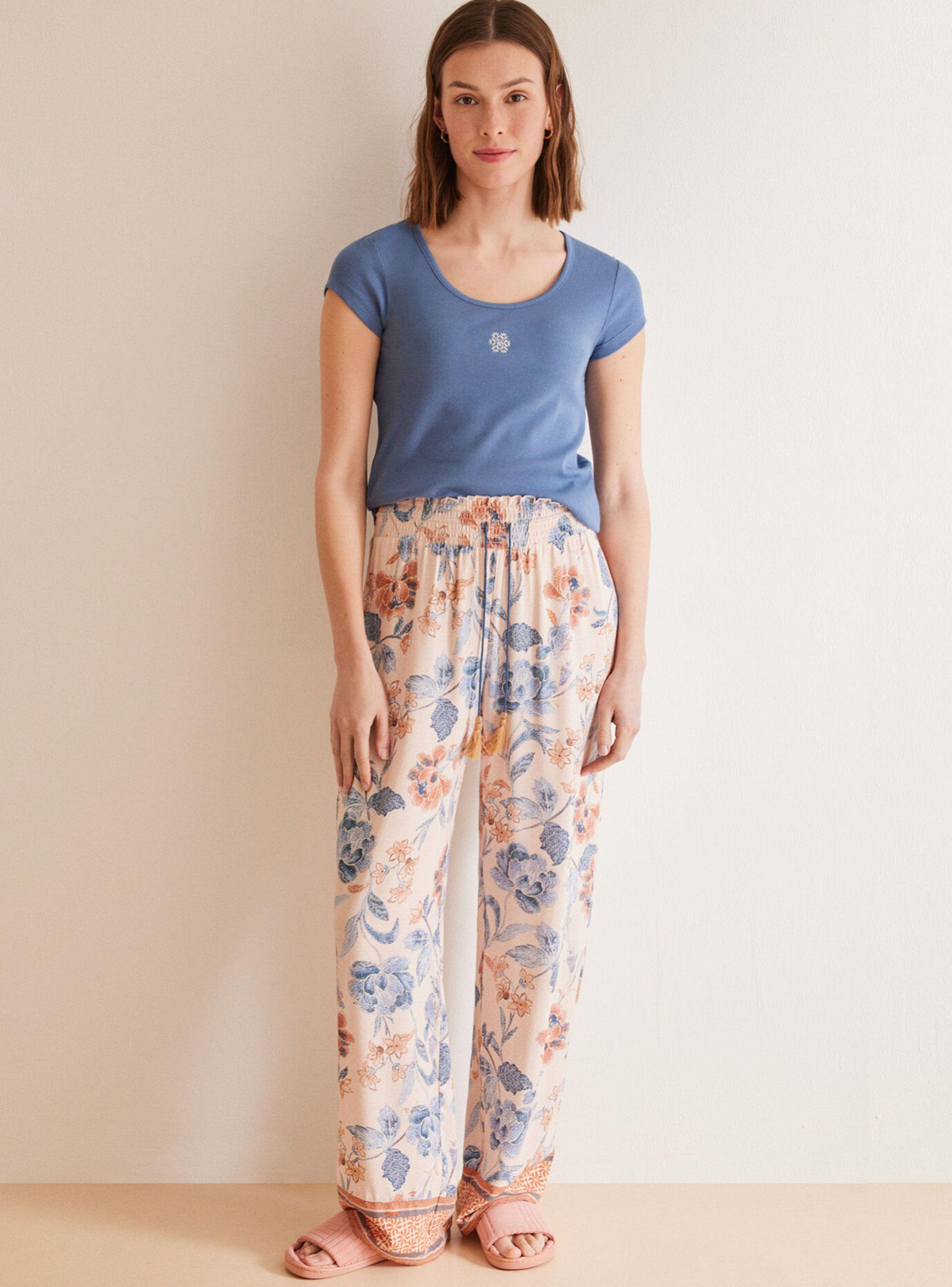 Pantalón Largo Flores Ross-2