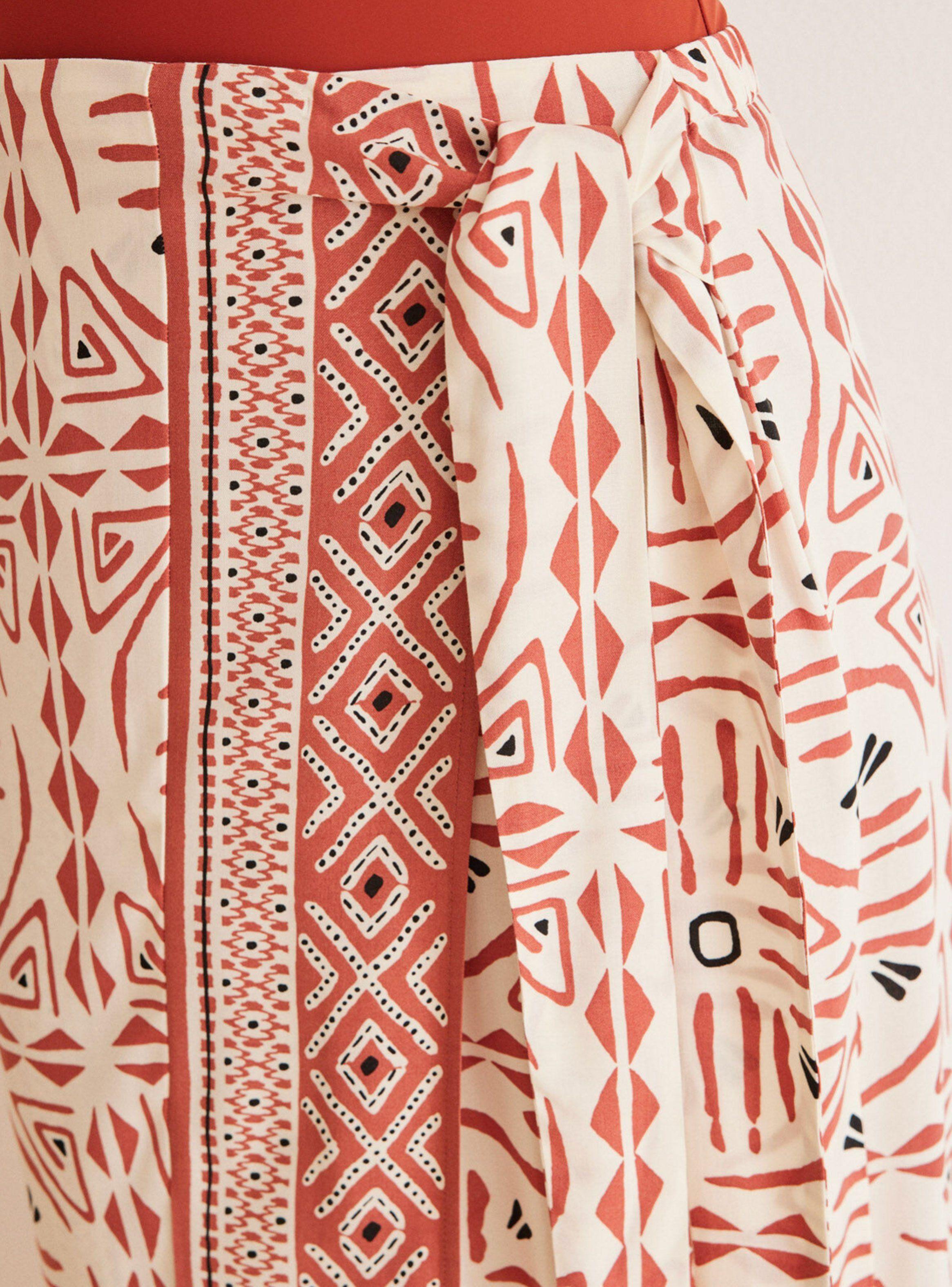 Pareo Midi Estampado Étnico-3