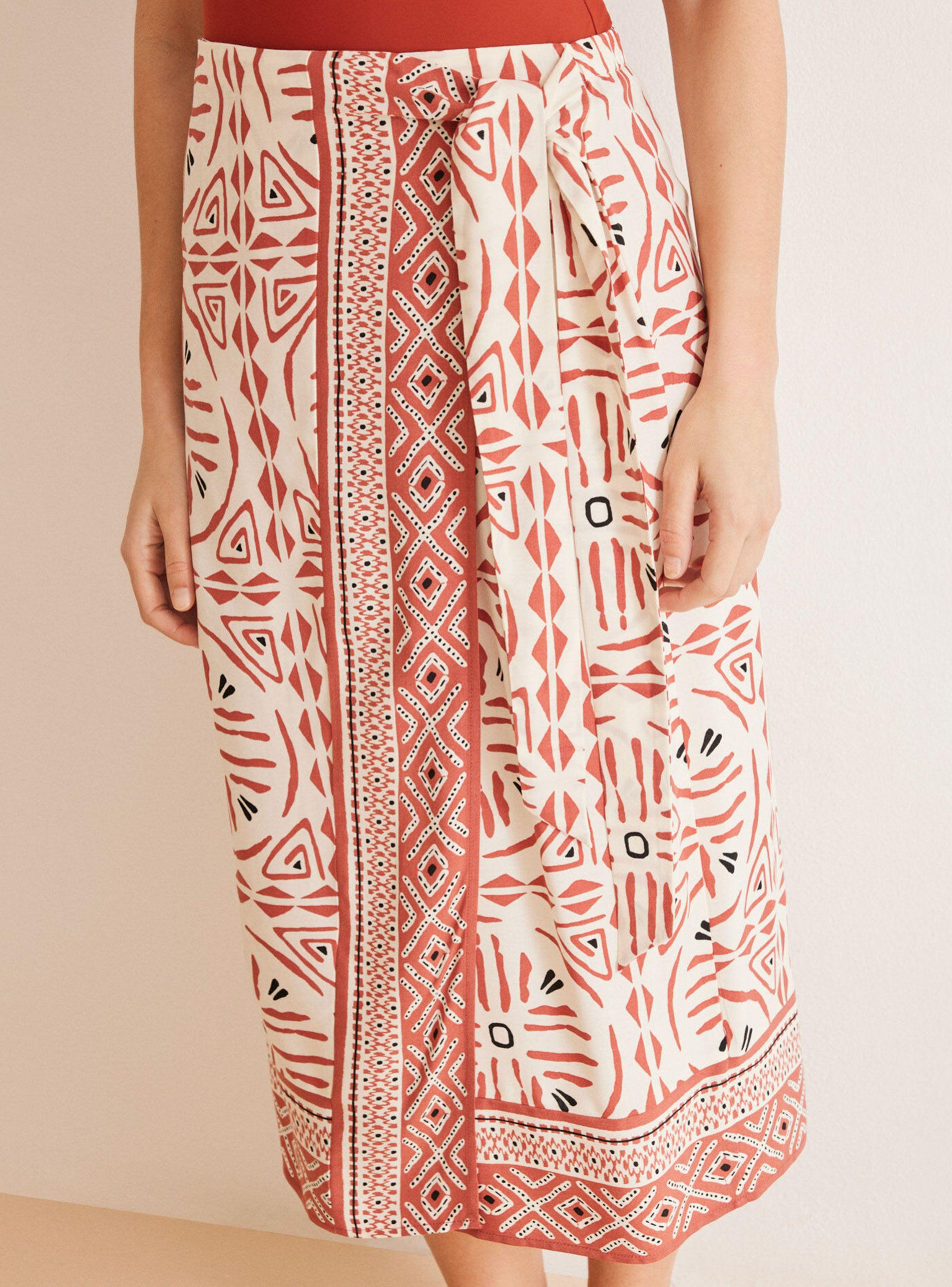 Pareo Midi Estampado Étnico-2