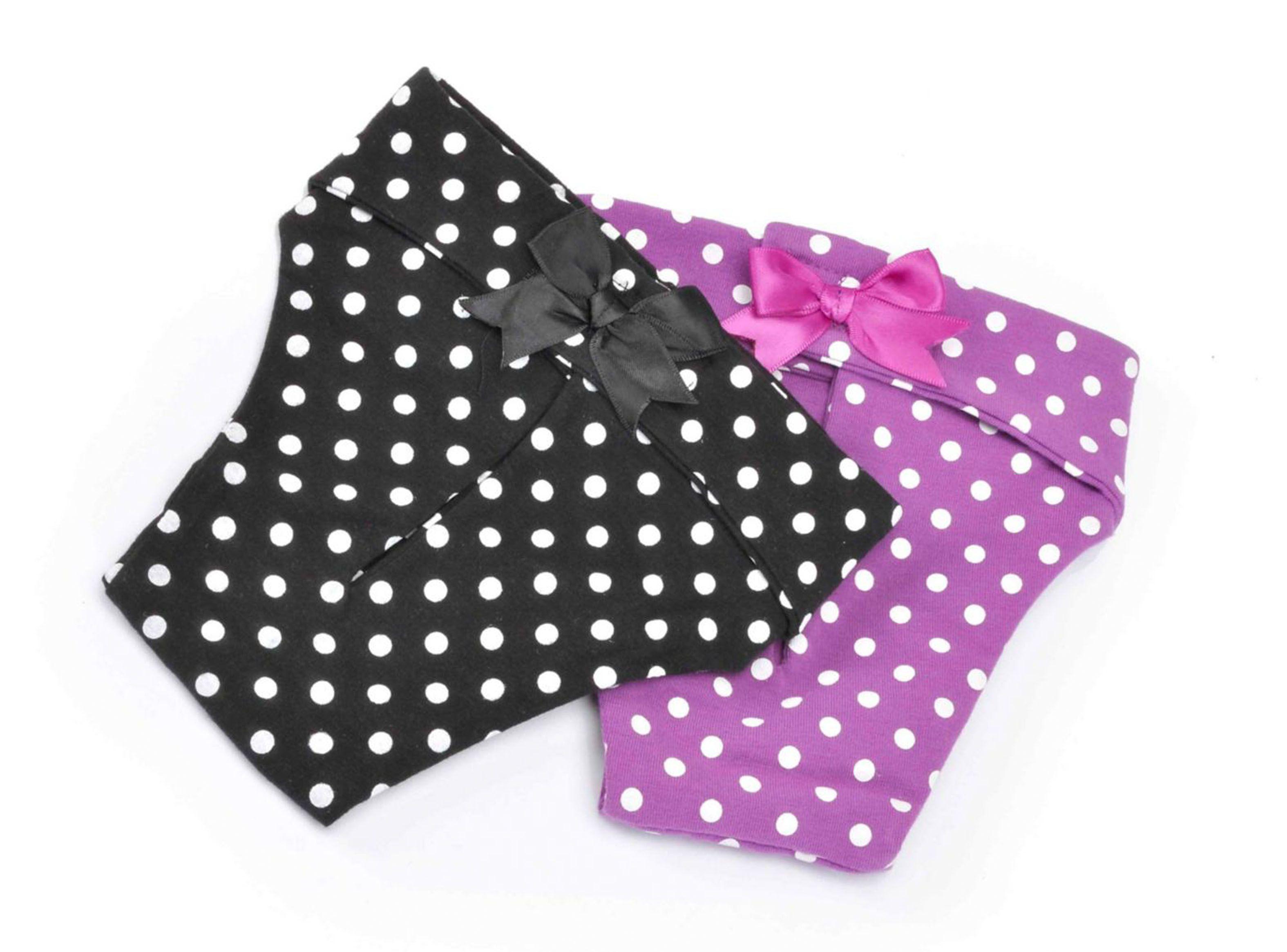 Calzón para Celo de Lunares Negro Talla 3 Italy Camon-0