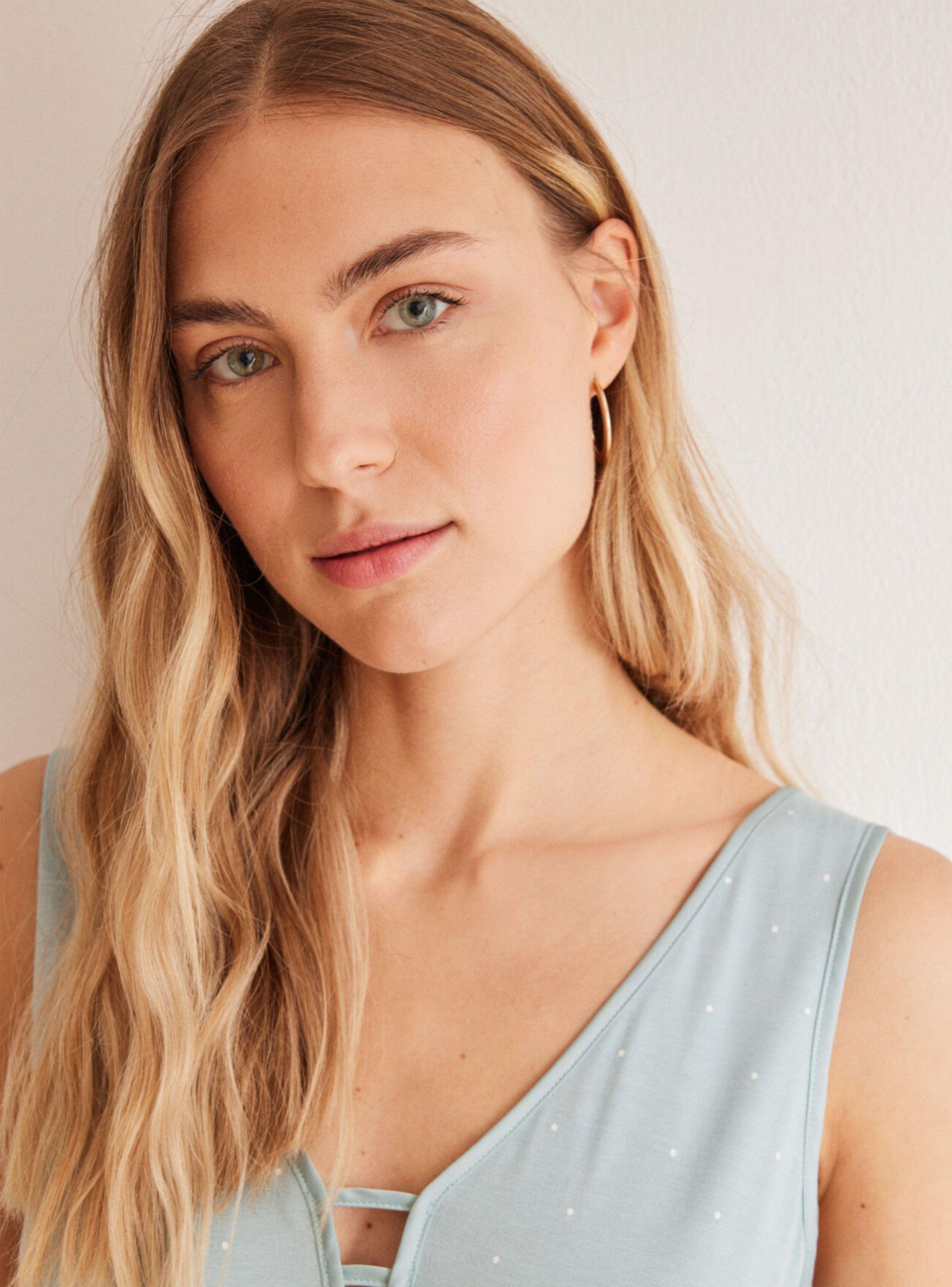 Pijama Corto Lunares Ecovero™-2