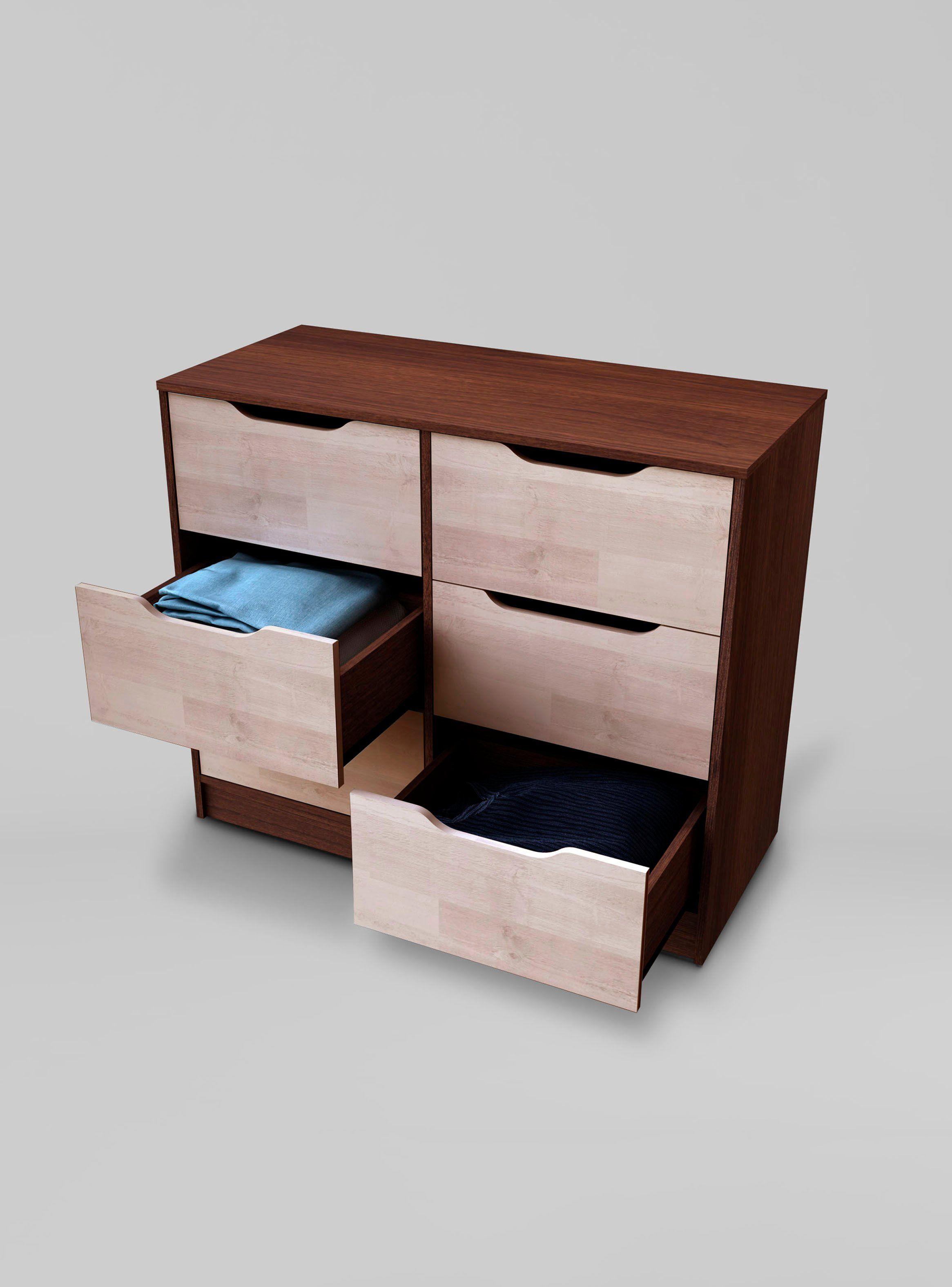 Cómoda Legno 6 Cajones-4