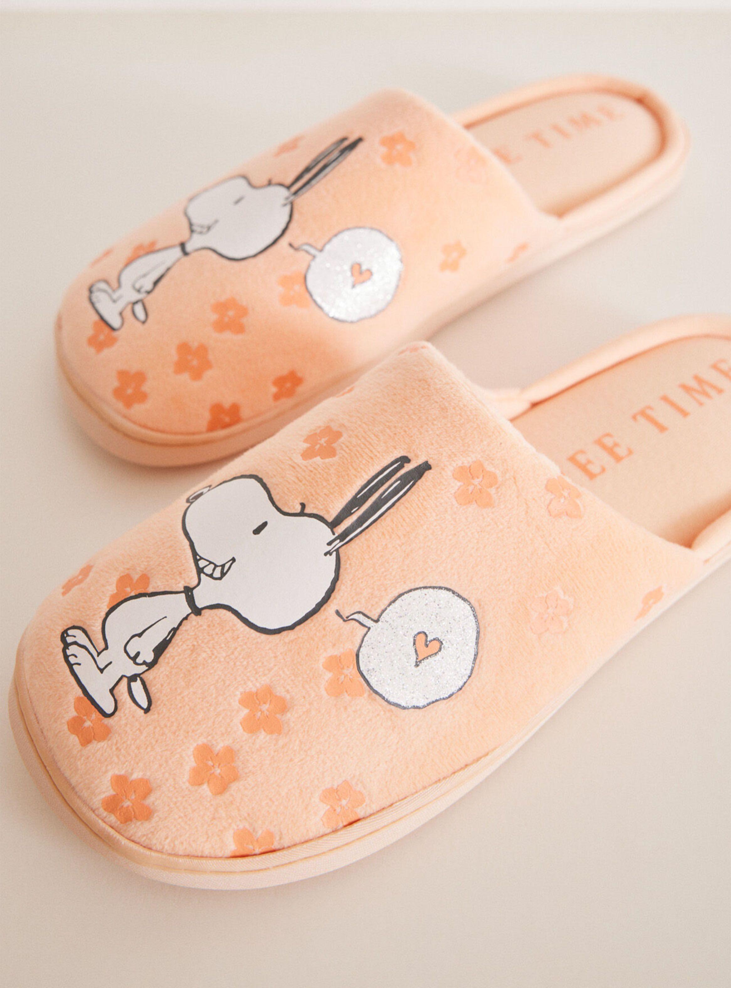 Pantuflas Snoopy Diseño Color-2