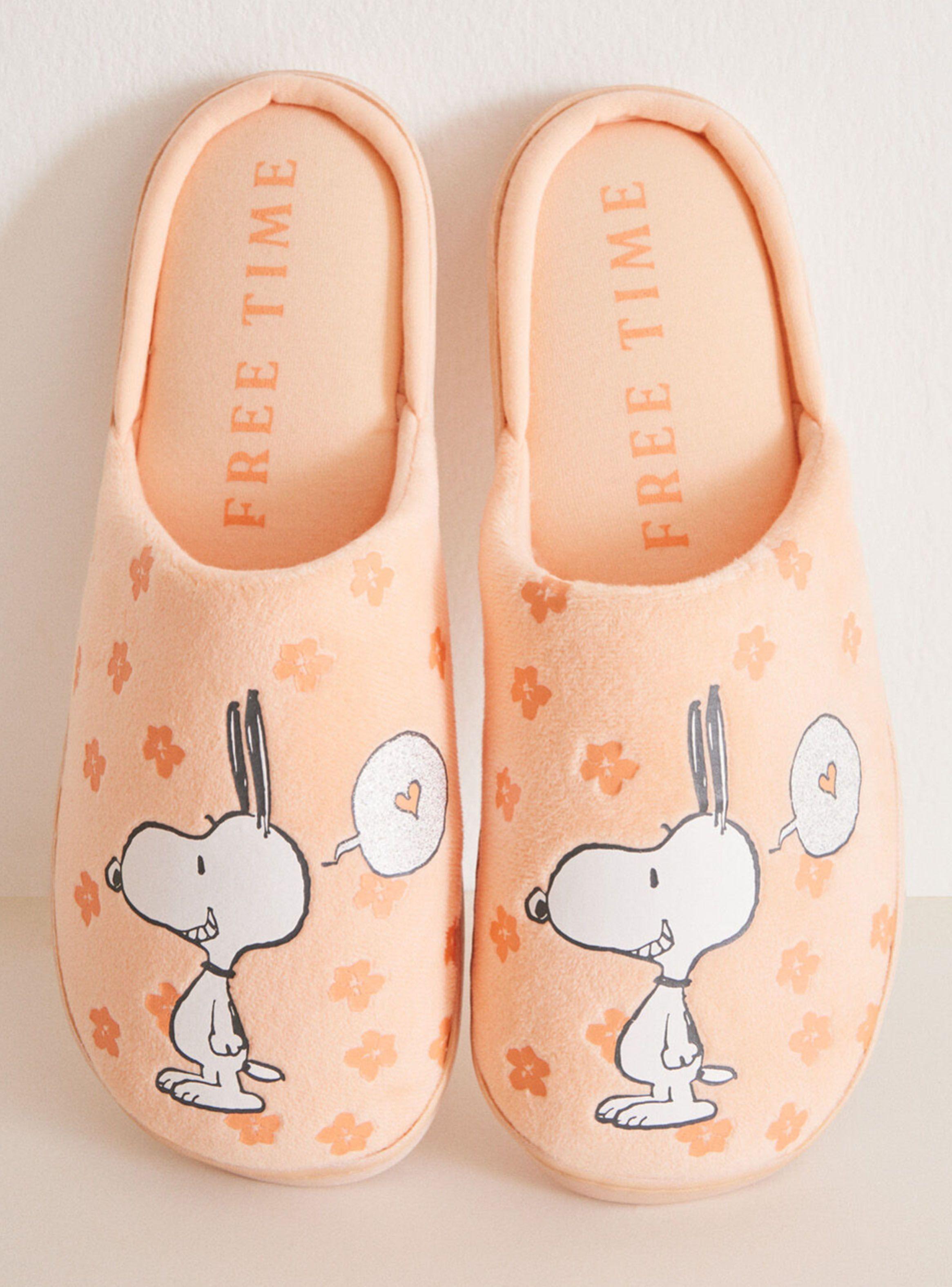 Pantuflas Snoopy Diseño Color-1