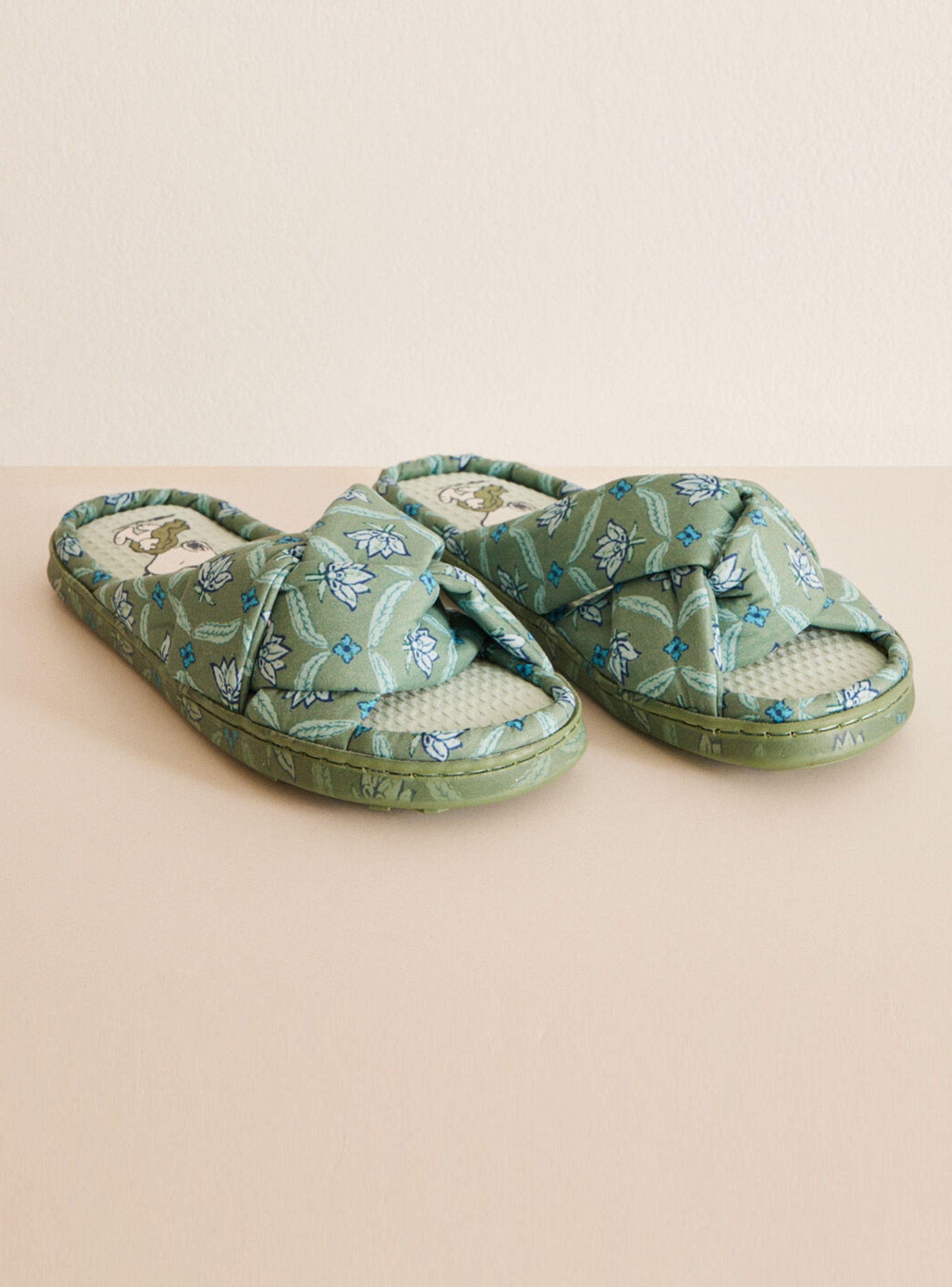 Pantuflas Tiras Cruzadas-2