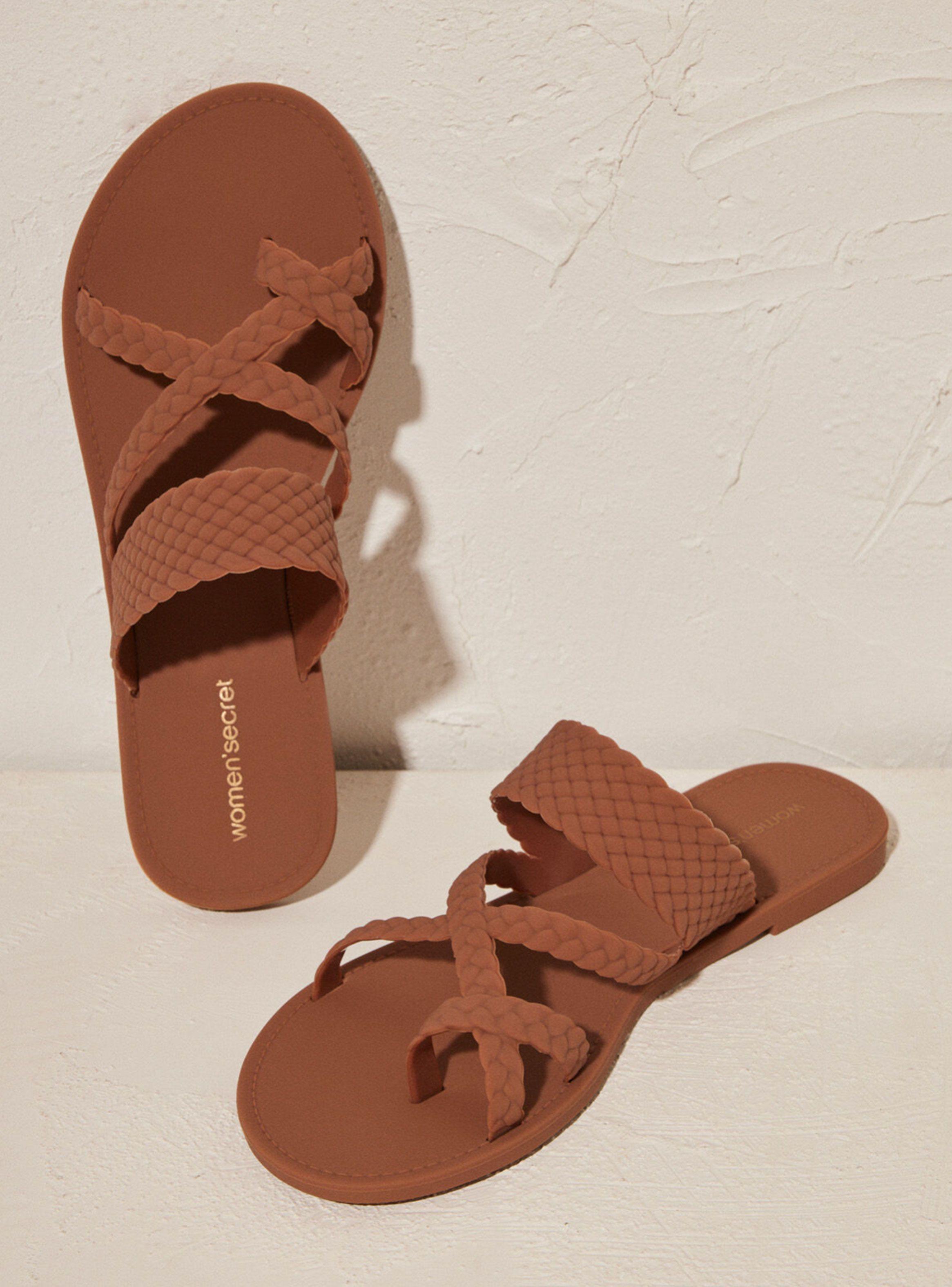 Sandalias con Tiras Cruzables-2