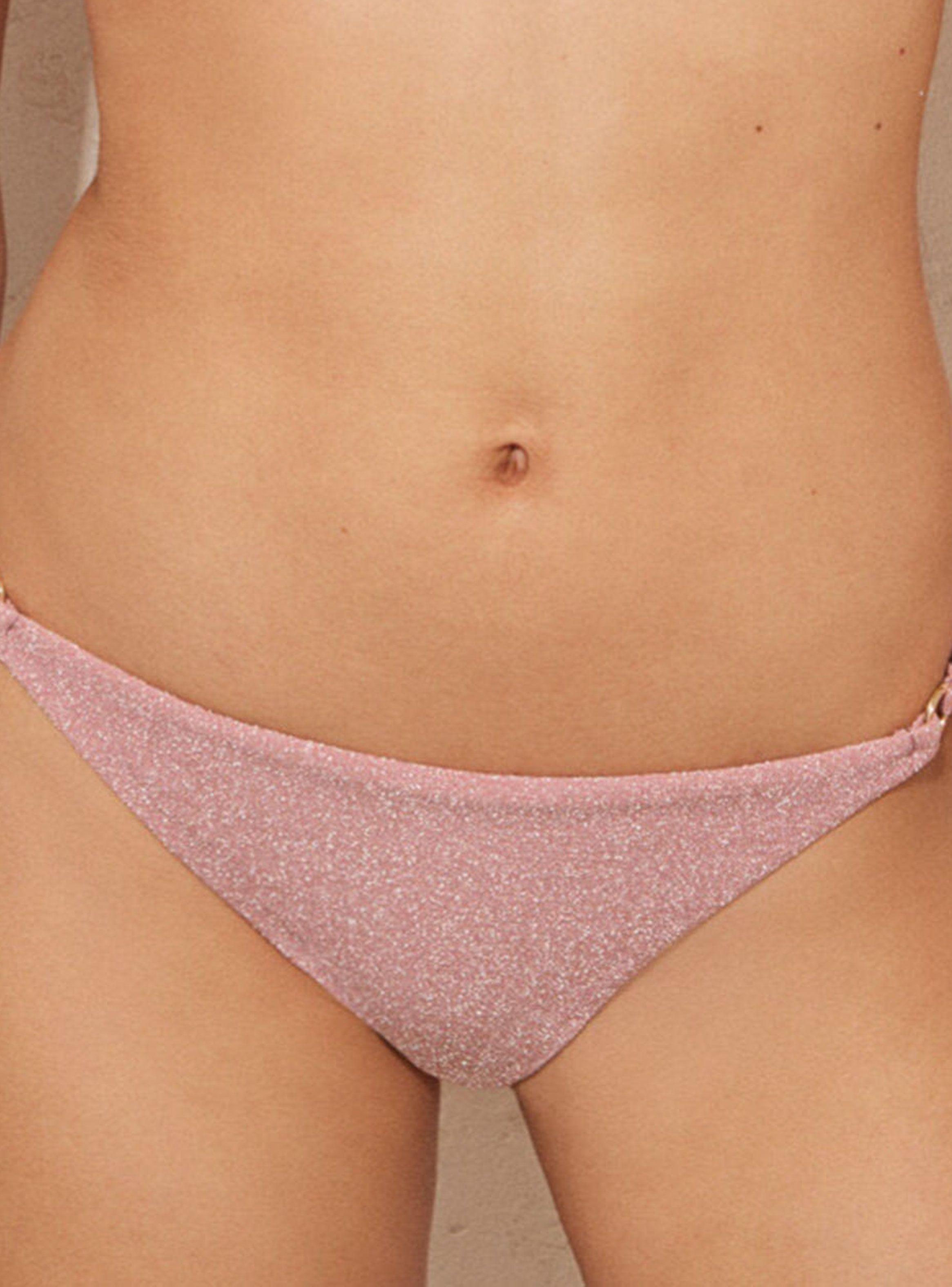 Calzón Bikini Clásica Brillo Rossé-0