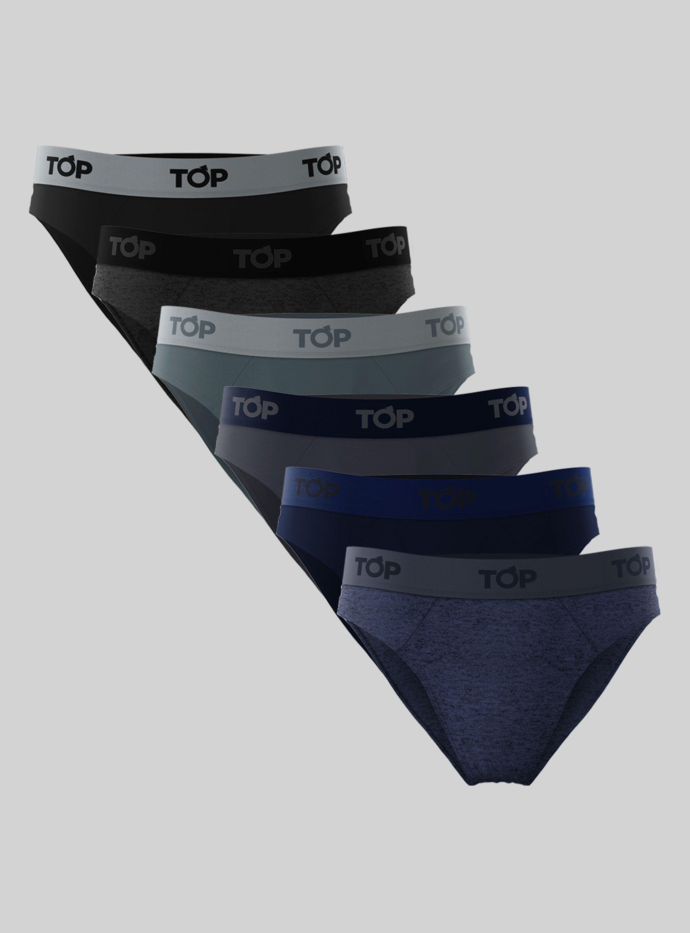 Pack 6 Slip Color Bassic-0