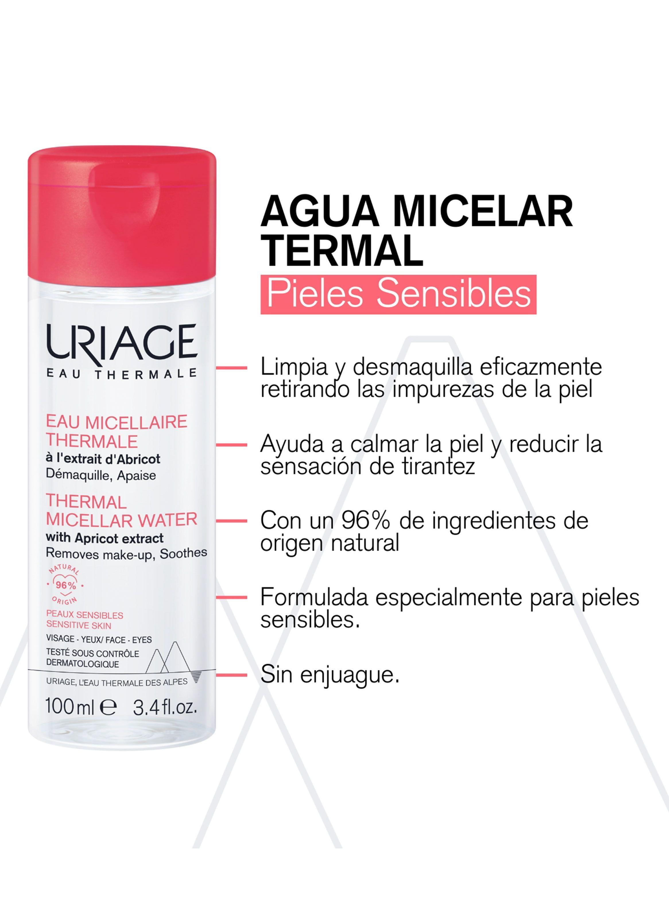 Promo Agua Micelar Piel Sensible 100ml x 3 Unidades-1