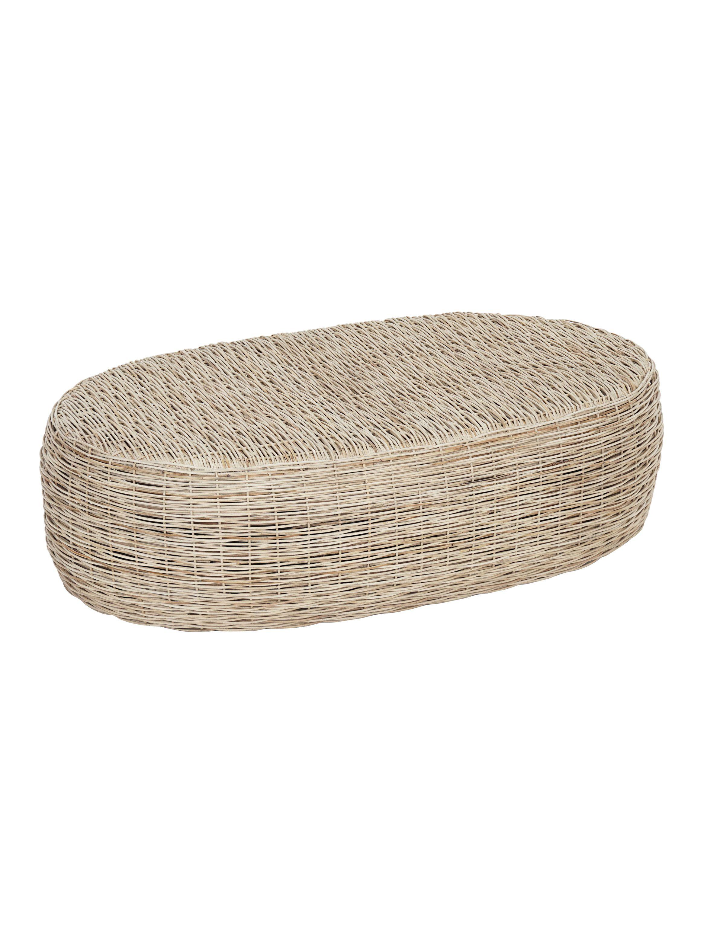 Mesa Centro Aurora 75x122 cm Ratán-3