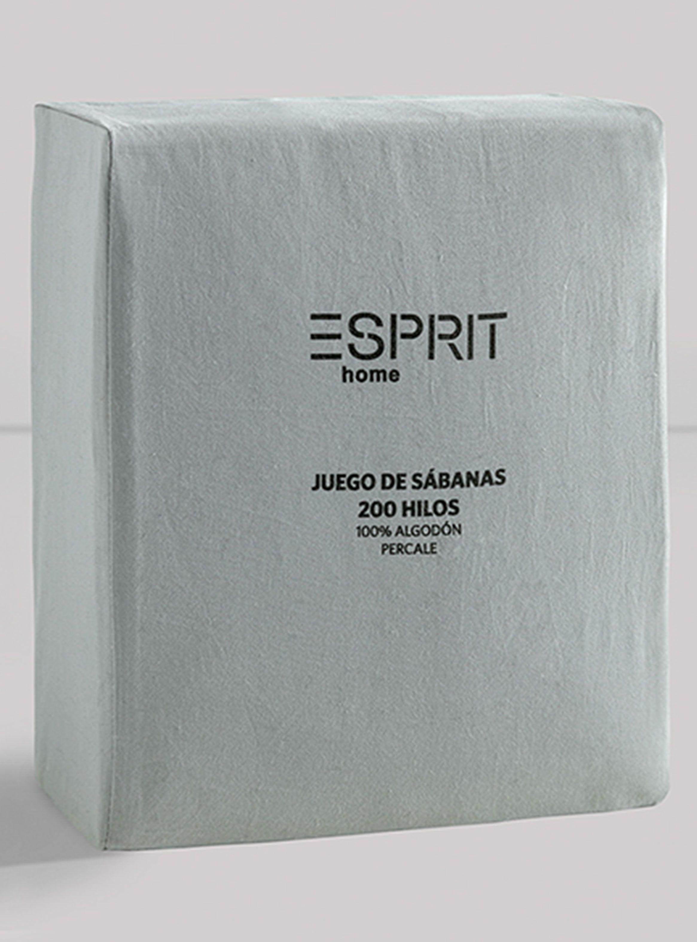 Juego de Sábanas 200 Hilos Gris 1.5 Plazas-3